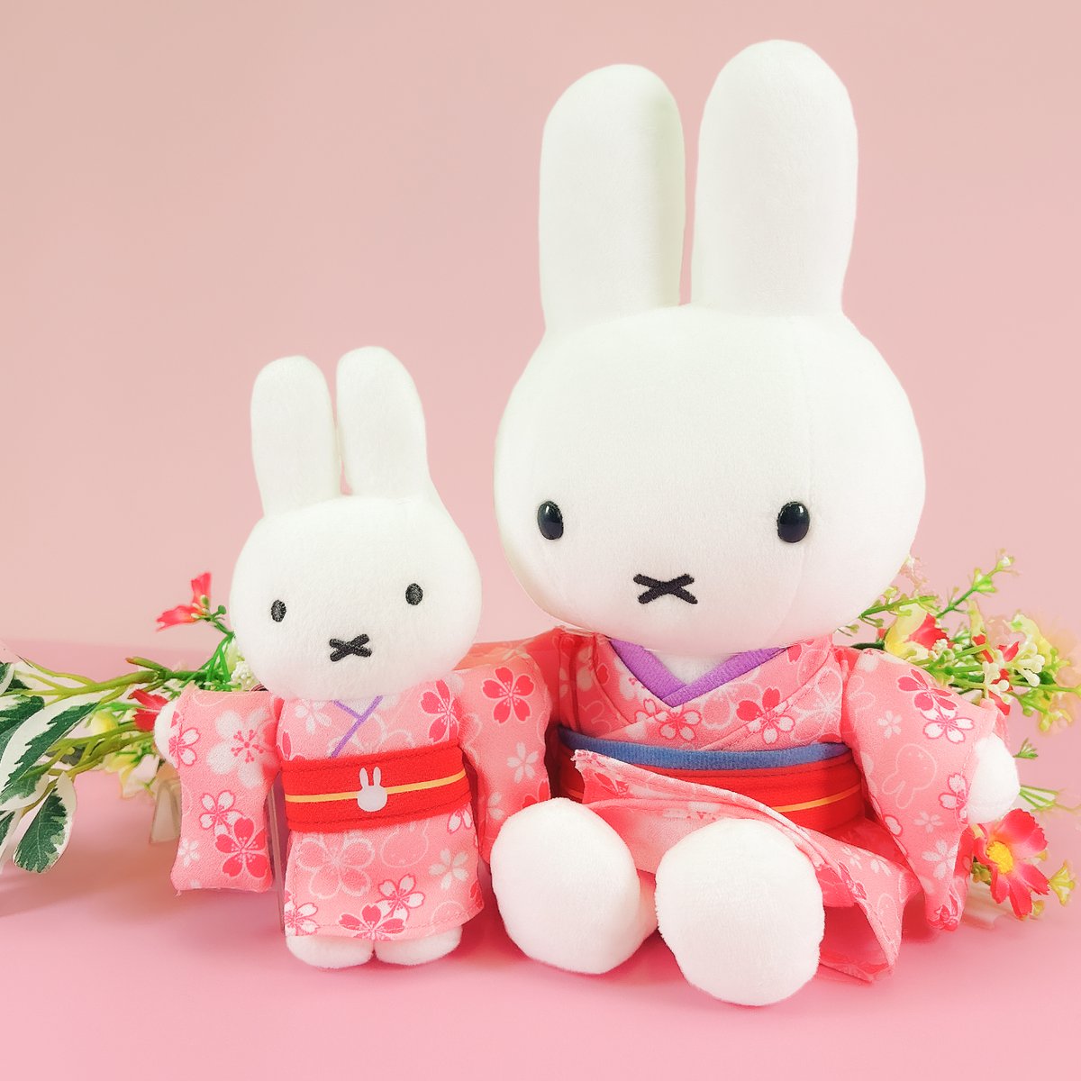 Miffy Style限定 櫻花和服 毛絨公仔 / 公仔掛飾