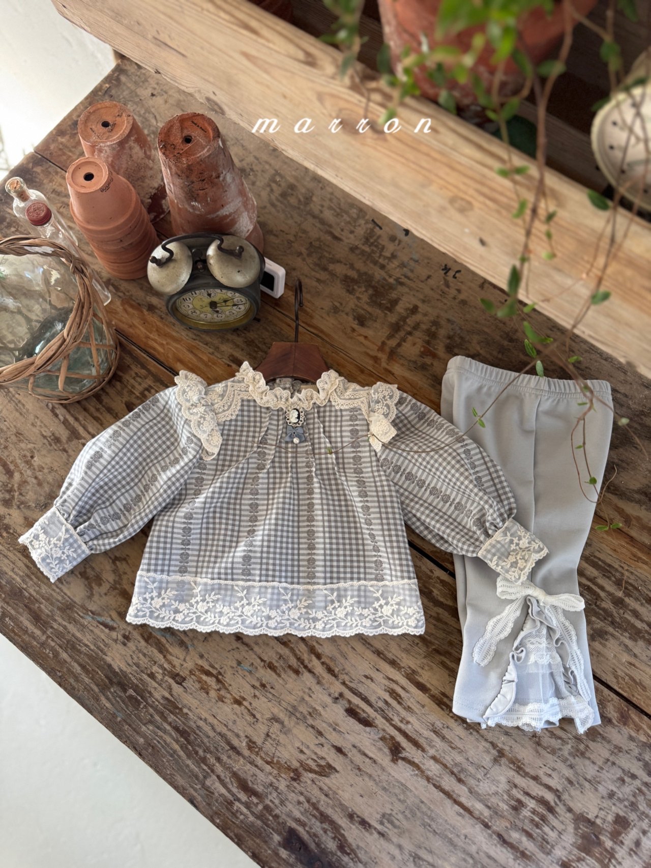 🇰🇷Marron blouse