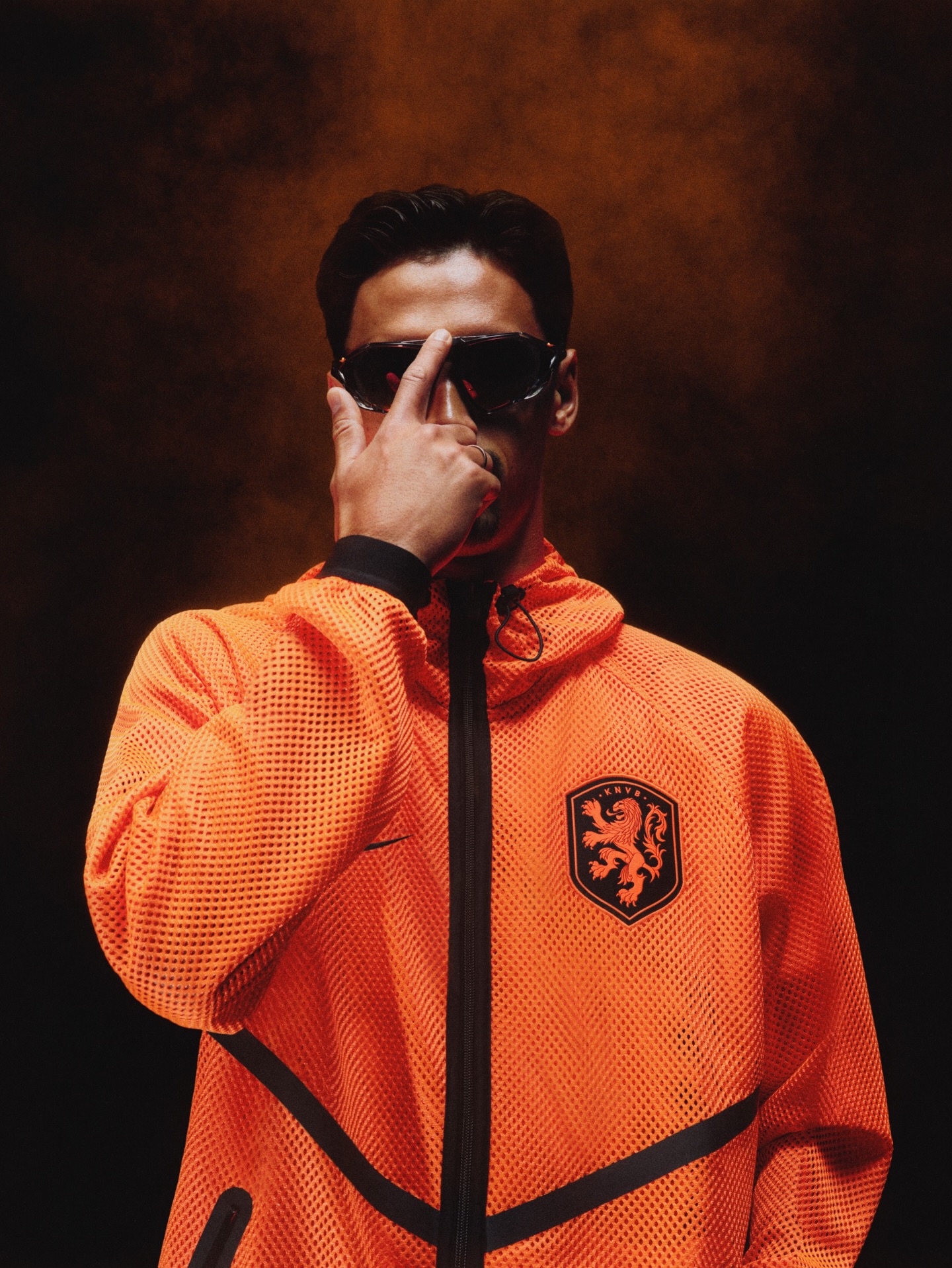 🦁球員同款 Nike Netherlands 荷蘭 2026-28 雙層網眼進場外套 IH1765