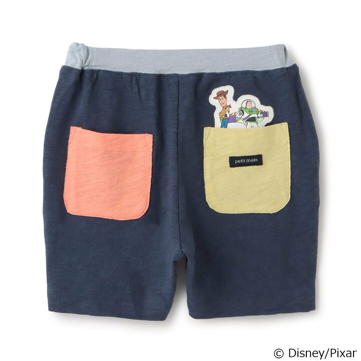 🇯🇵預訂 日本直送🇯🇵Petit Main x Toy Story系列四色刺繡印花短褲