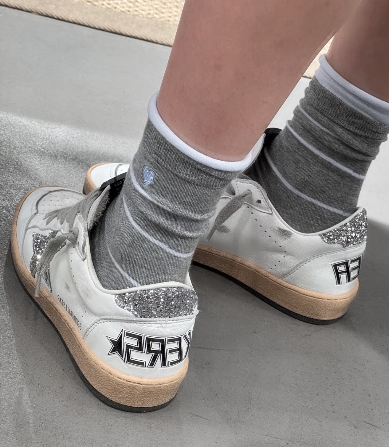 訂貨📮熱賣款🔥 Golden Goose 白色閃銀 Ball Star sneaker Size 35/36/37/38/39