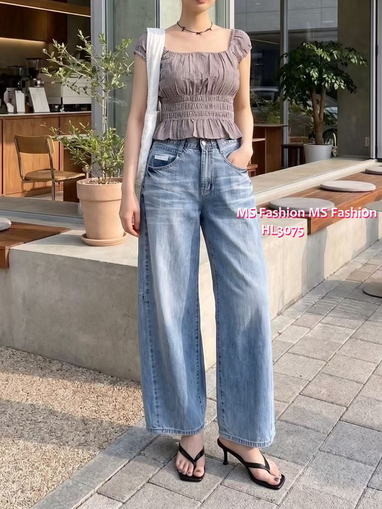HL3075 韓國🌼Howluk水桶牛仔褲