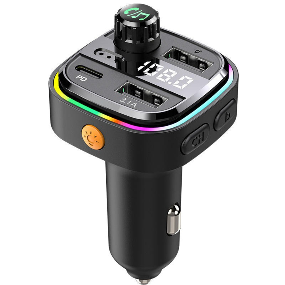 車載多功能手機充電器 藍牙MP3音樂播放器 FM發射器 PD25W快充 UB0246