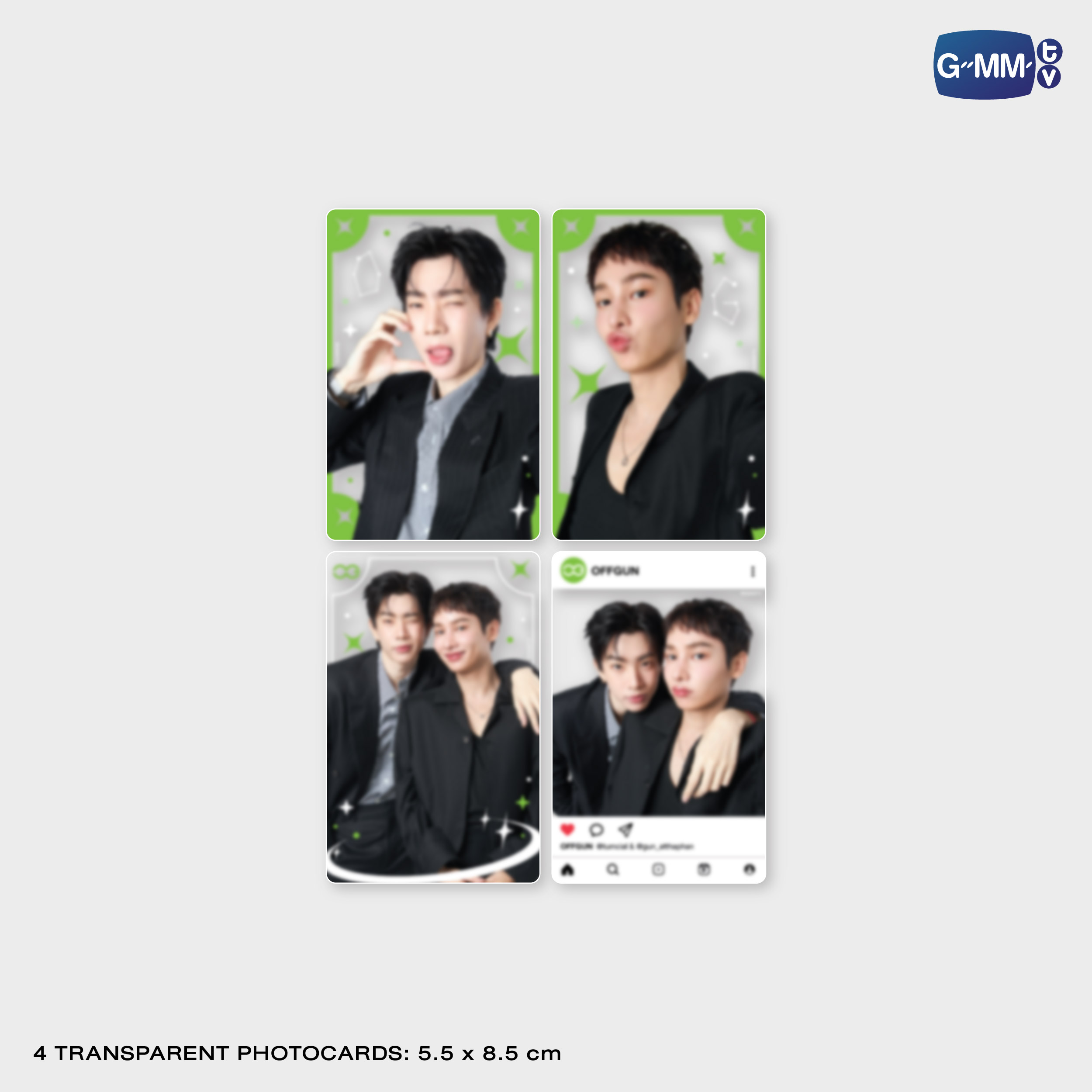 OFFGUN RANSPARENT PHOTOSET | TAIPEI POP UP STORE JUN 2026