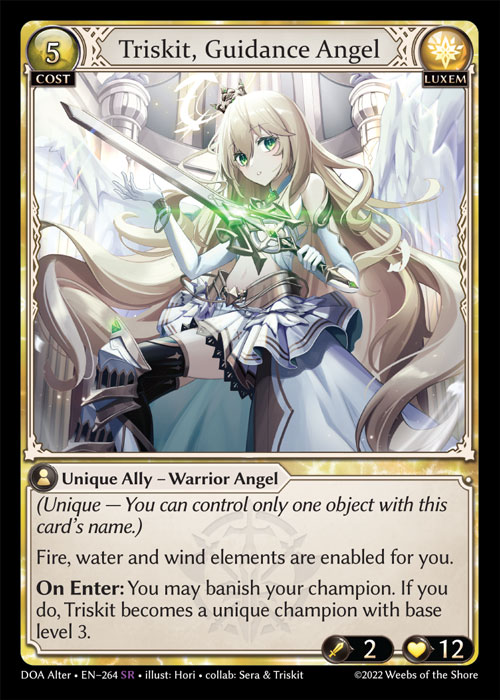 Triskit, Guidance Angel / DOA-Alter-264 (SR)