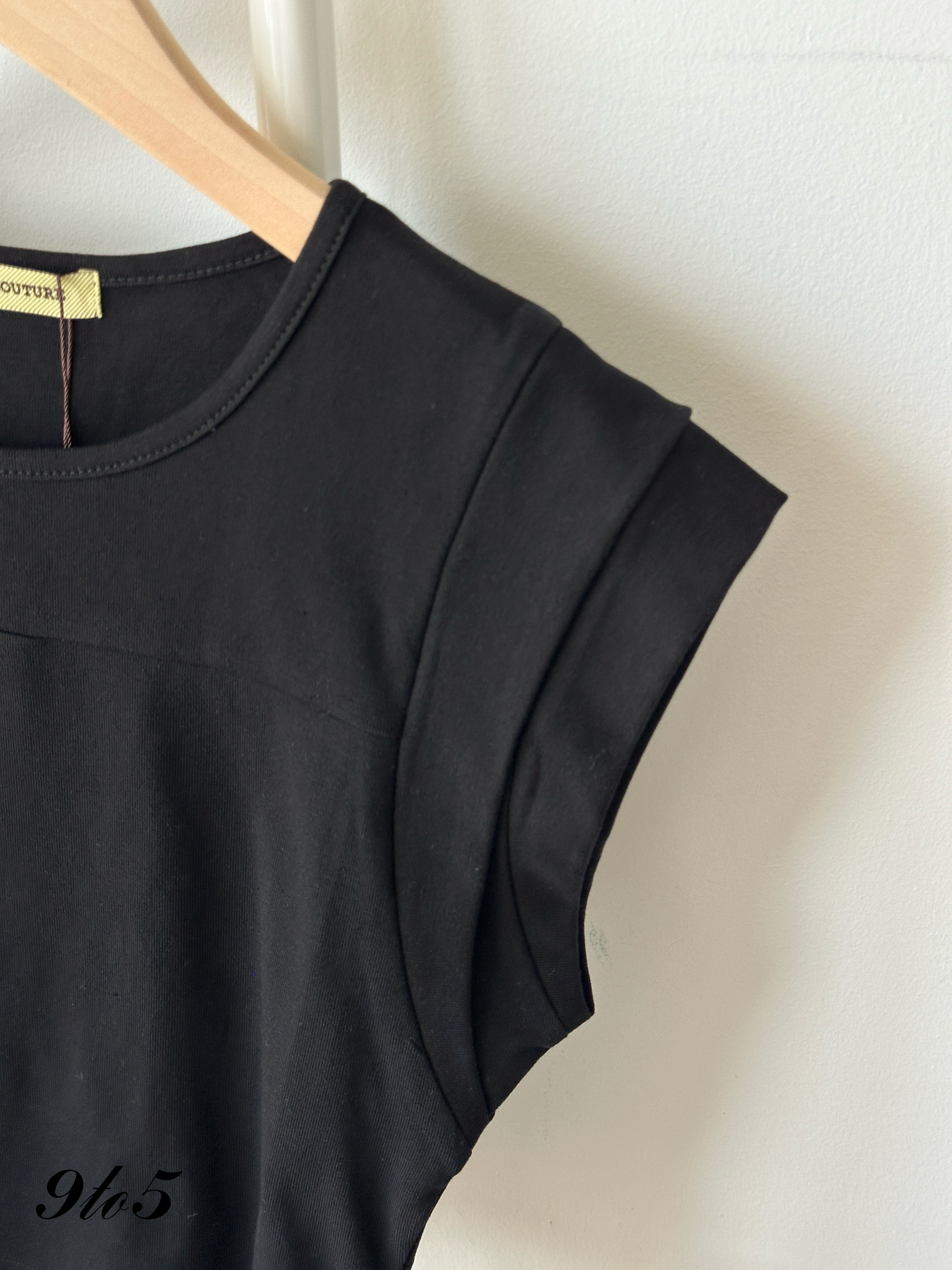 T4256 Double Layered Sleeves Top - 3 Colors 