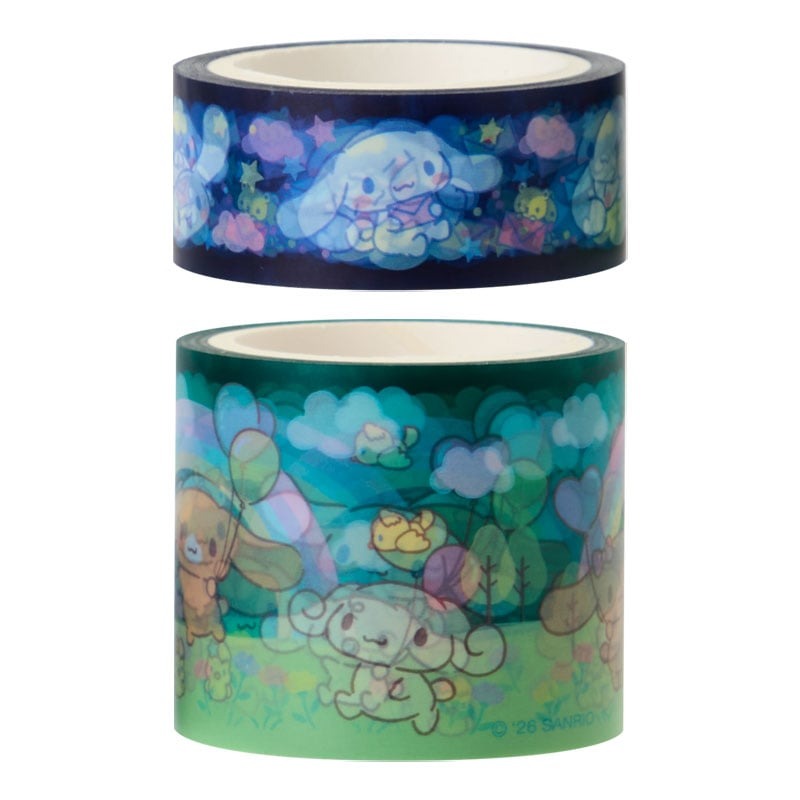 現貨｜【一套兩卷】Sanrio Cinnamoroll 玉桂狗 日版 透明膠帶 Film Tape (58597-1)