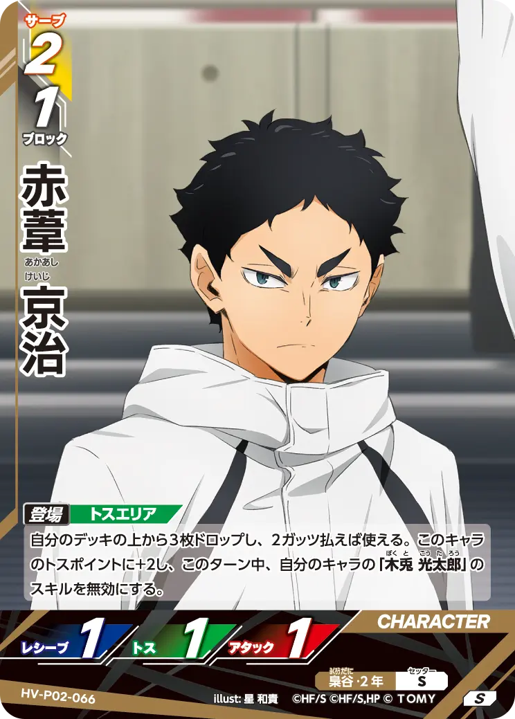 赤葦 京治あかあし けいじ HV-P02-066