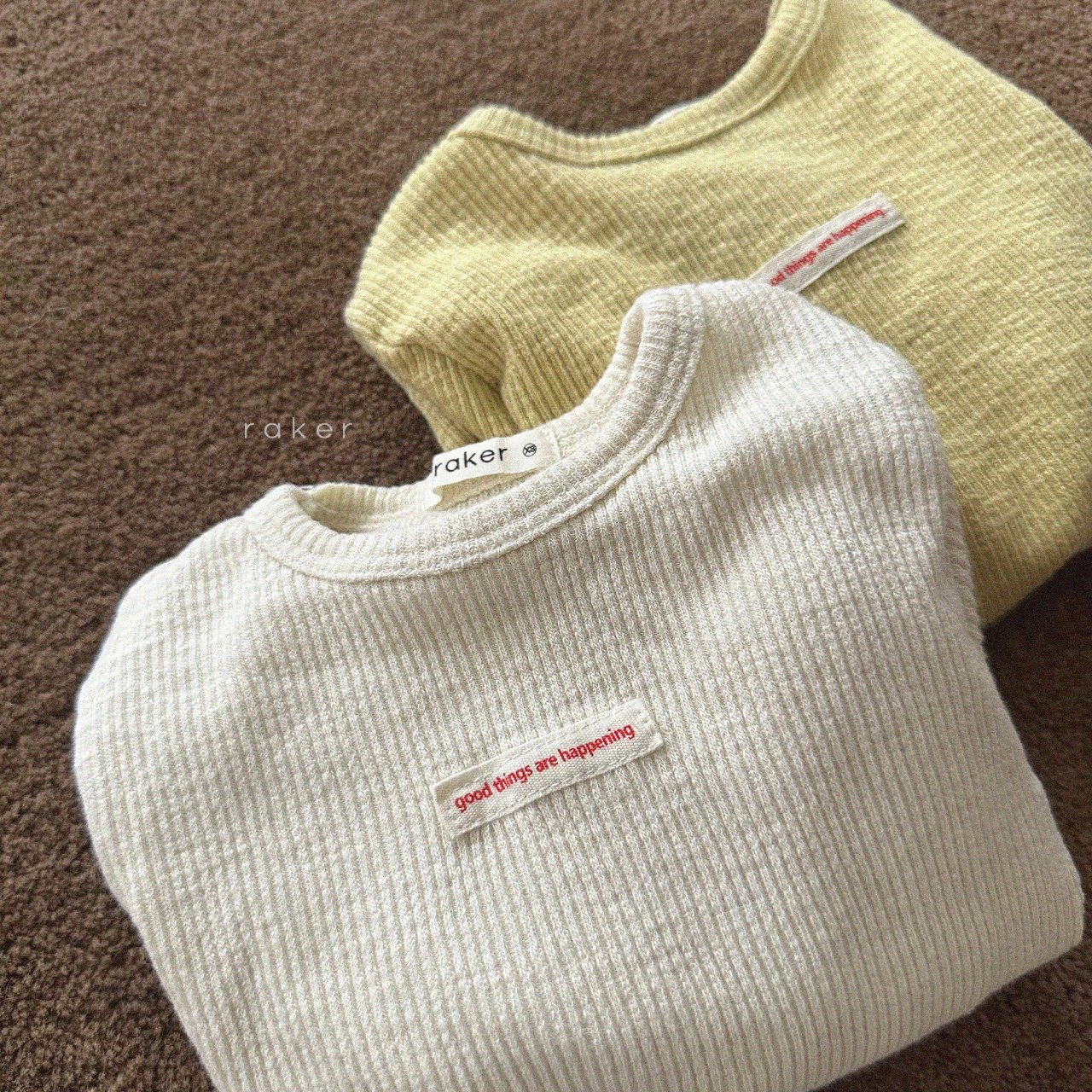 Raker | Mongs-slub Ribbed Tee