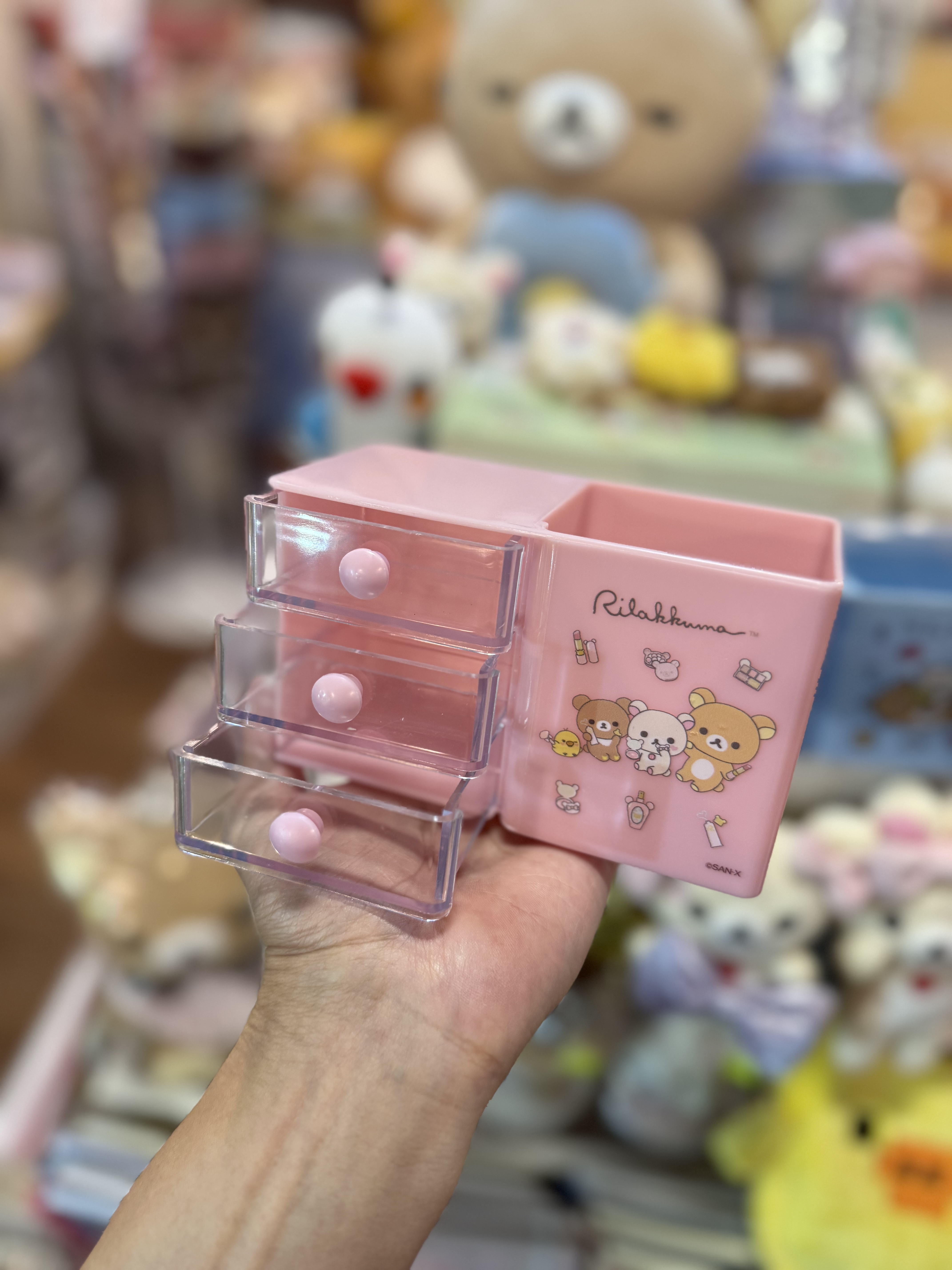 《現貨》全新Rilakkuma 文具小收納兜