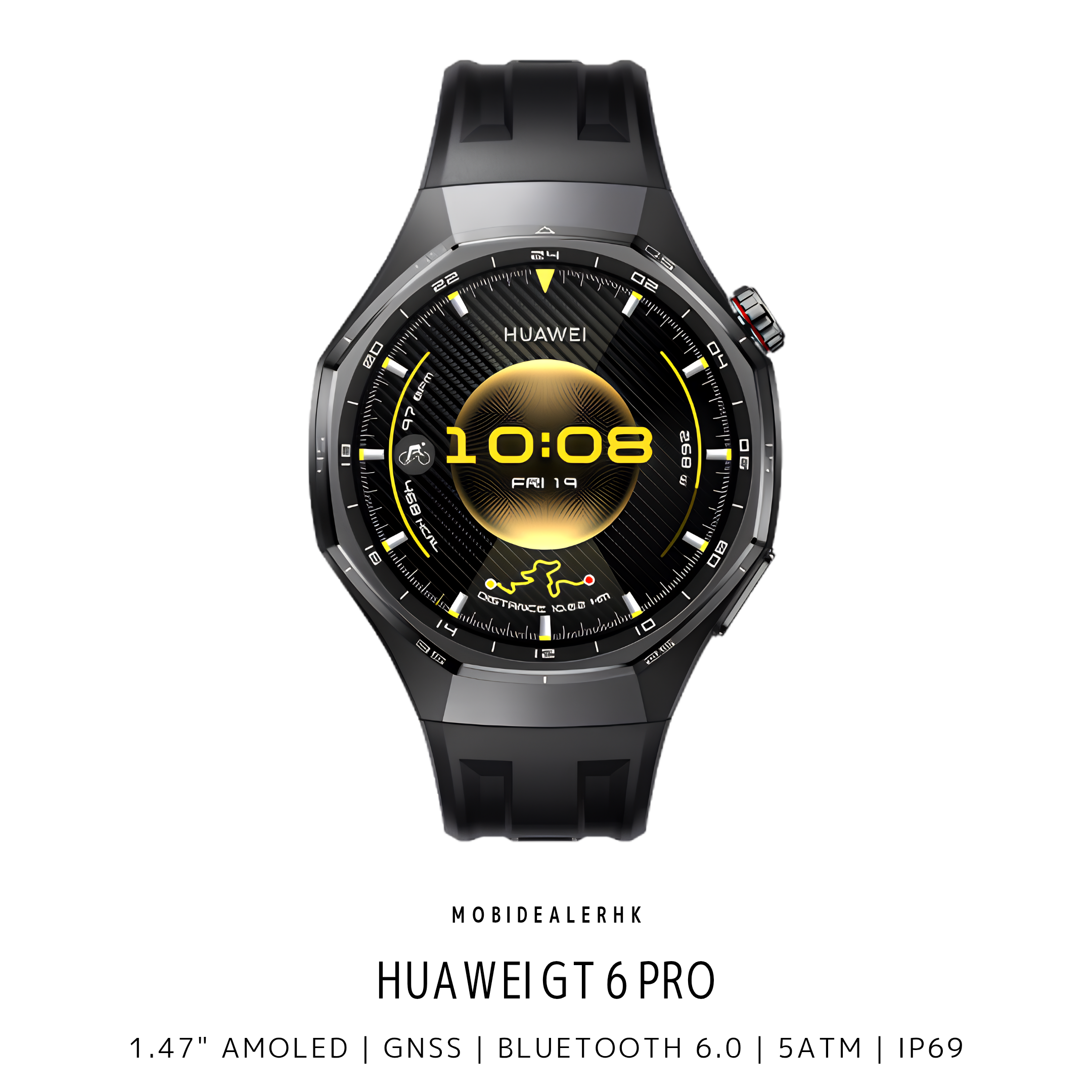 Huawei GT 6 Pro | 華為 GT 6 Pro | 智能手錶 | 1.47" | AMOLED | NFC | GPS | 5ATM | IP69