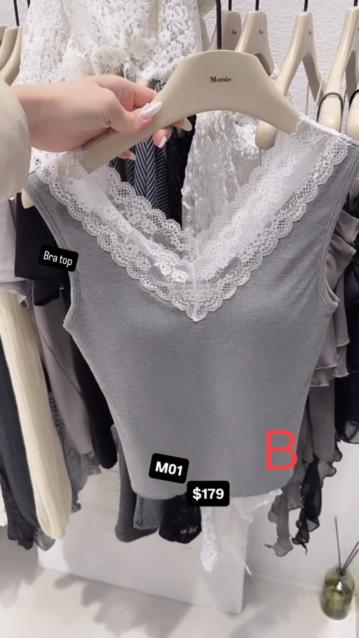 🇰🇷🇰🇷新款速遞14/3🔥🔥BraTOP10658#M01