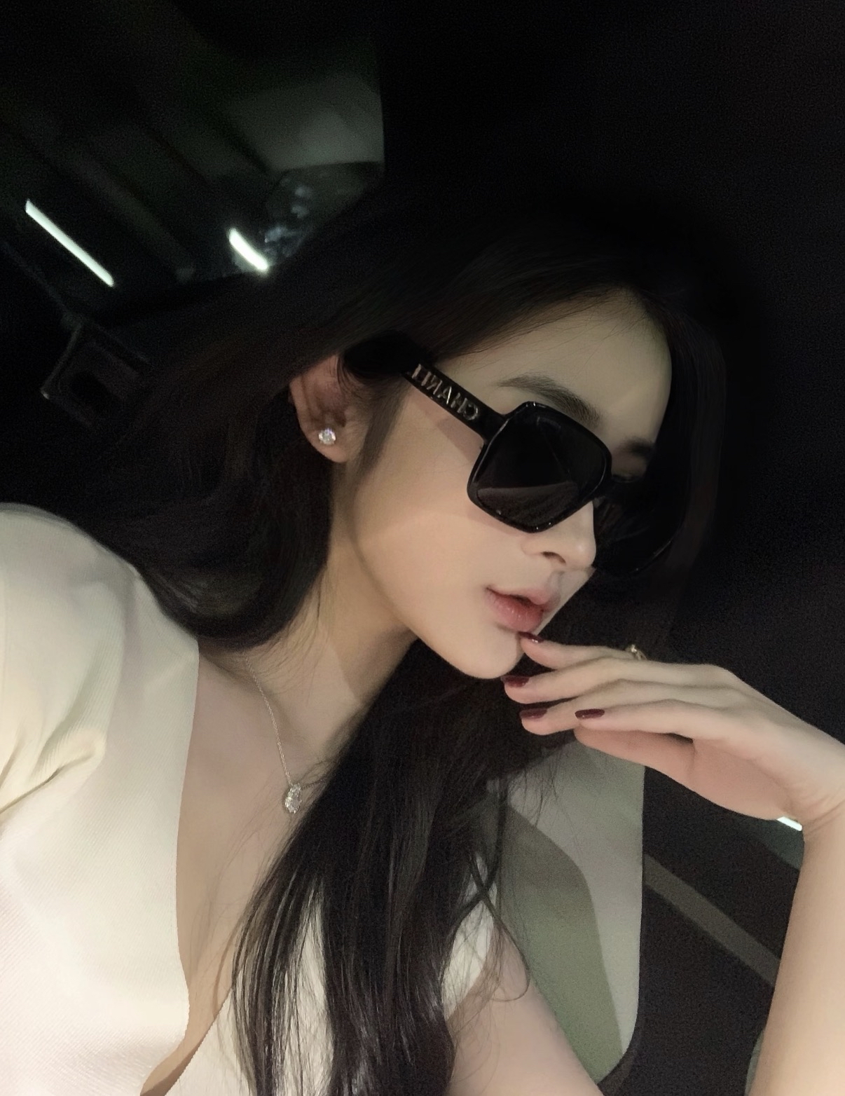 現貨✨🫶🏻熱賣款🪩Chanel 淡金logo 太陽眼鏡  超好襯既一款