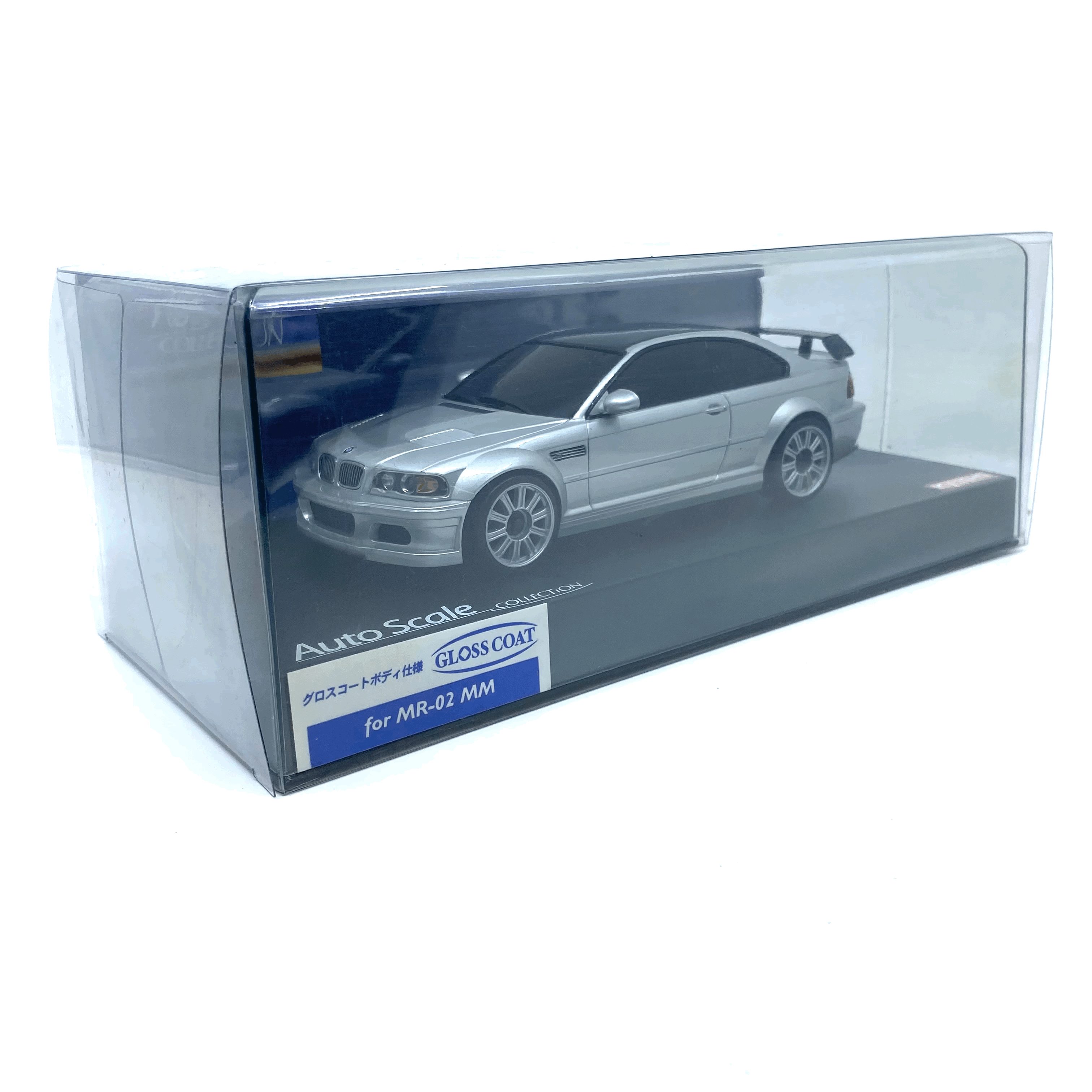 BMW M3 GTR GlossCoat AutoScale Body - Silver MZX204S | HRC Mini-Z