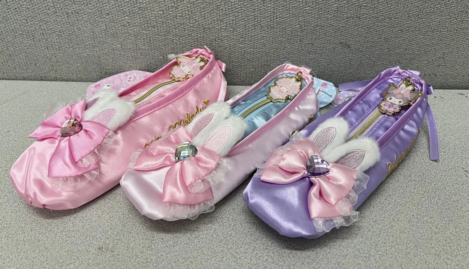 🎌日本直送🎌 Sanrio Bunnies Ballerina 芭蕾舞鞋造型收納袋💕
