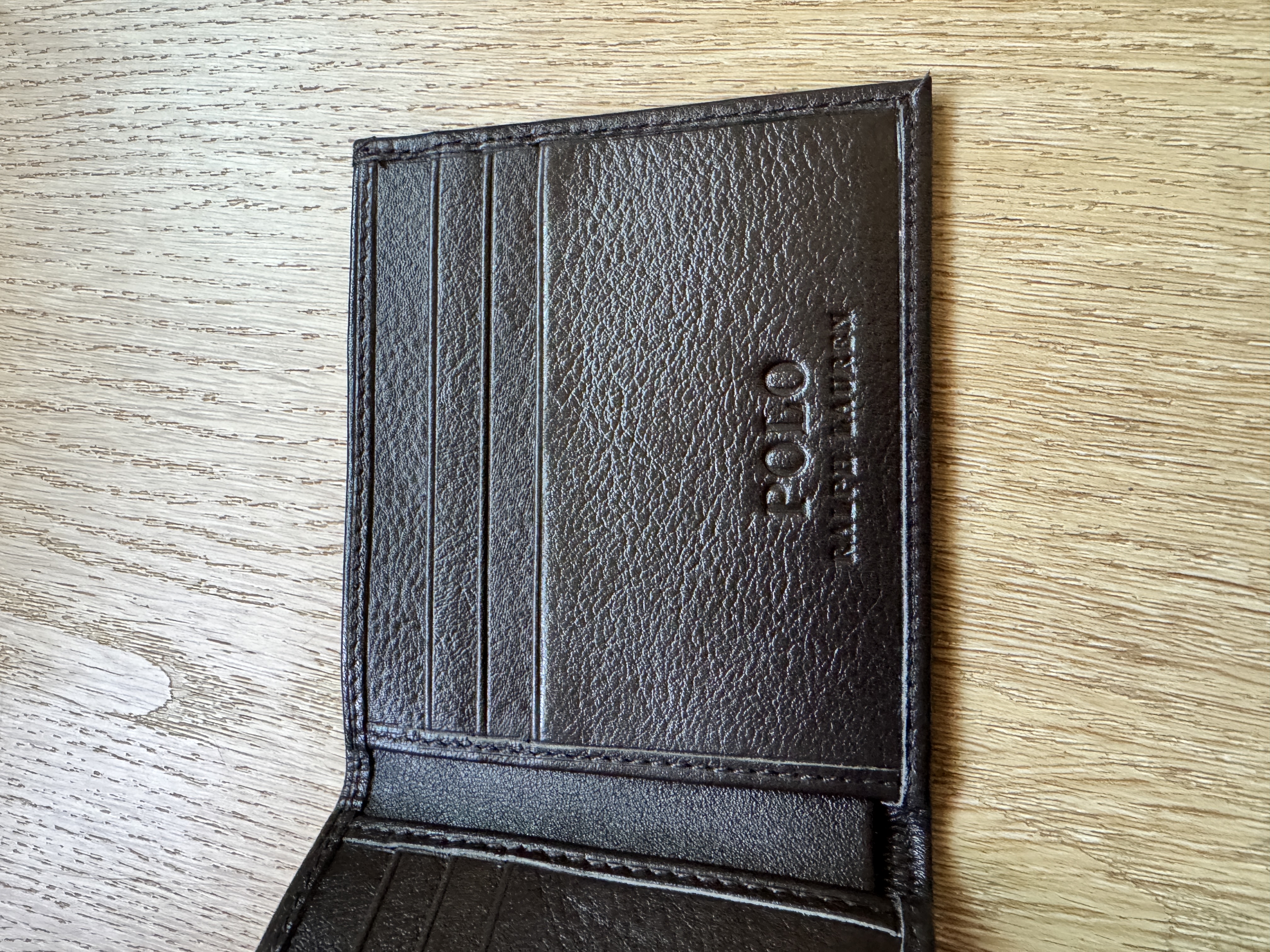 Polo Ralph Lauren啡色銀包 (香港現貨) 