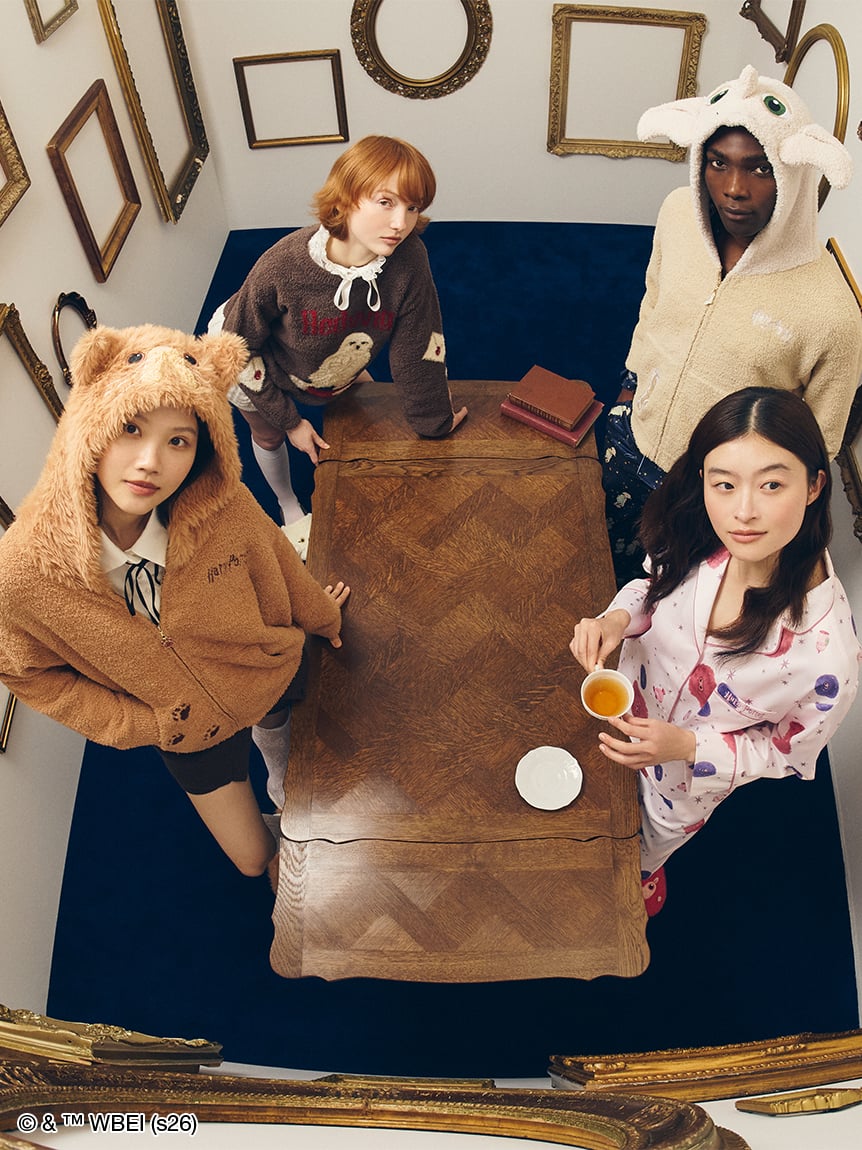圖案針織連帽衫 Motif Knit Hoodie｜SNIDEL HOME X 哈利波特 聯名 第5彈 (Harry Potter)【預購】 (26193-P）
