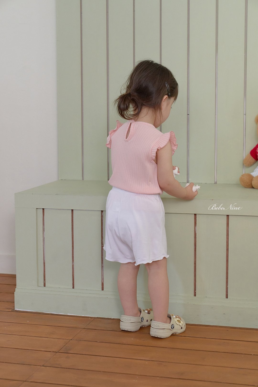 ☀️預訂 韓國直送☀️🇰🇷Bebenine三色荷葉邊背心