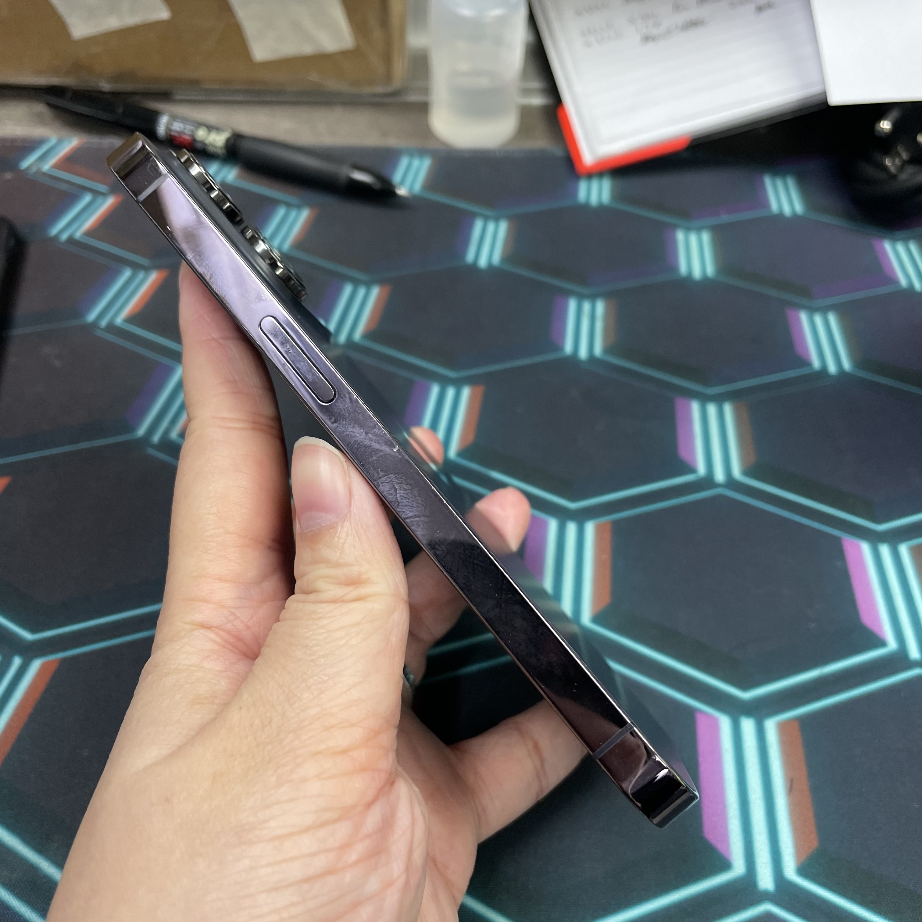 *8369 14 pro 完美機 256Gb 電90 紫色 purple