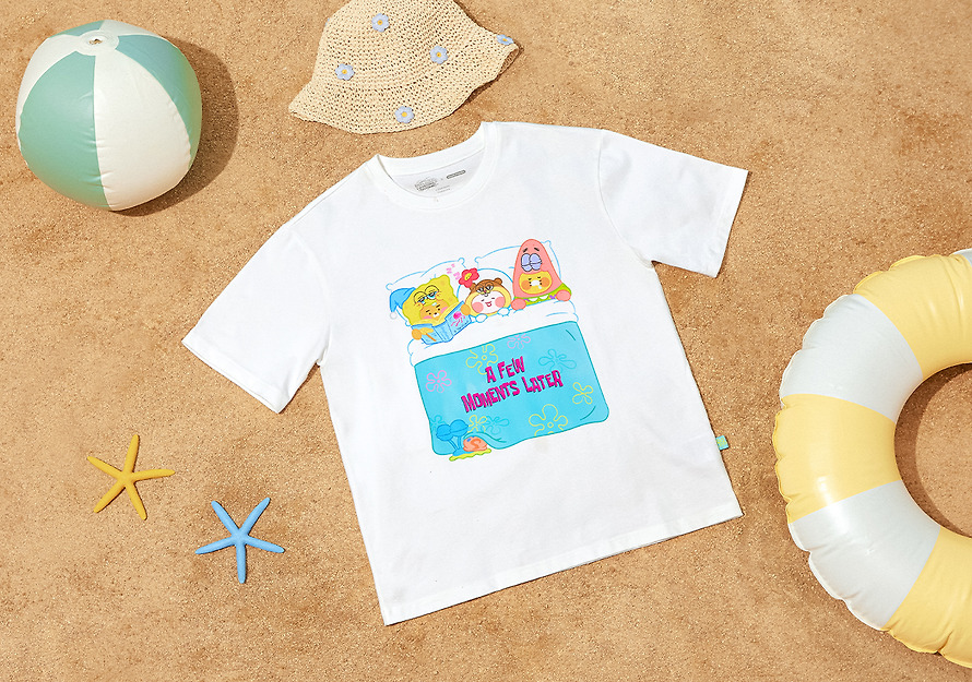 海綿寶寶 X Kakao Friends T-shirt