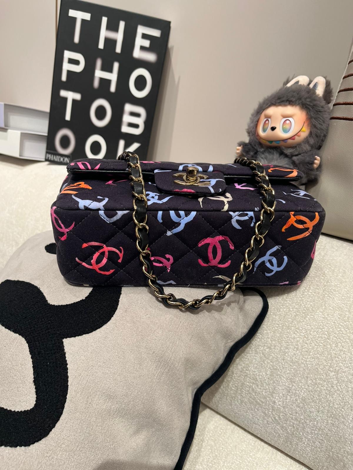 Chanel mini flap bag cf20cm 特別版 100%Authentic ,95%new ✅晶片✅dust bag✅盒 