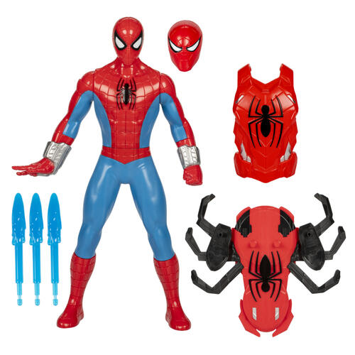 正版 Marvel Spider-Man Thwip Blast 蜘蛛俠27cm發射蜘蛛網大型公仔連裝備