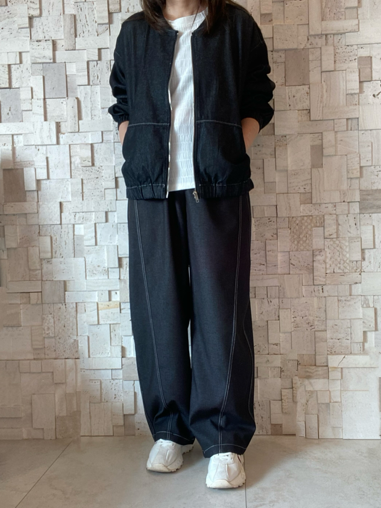 #2072 拉鍊牛仔外套