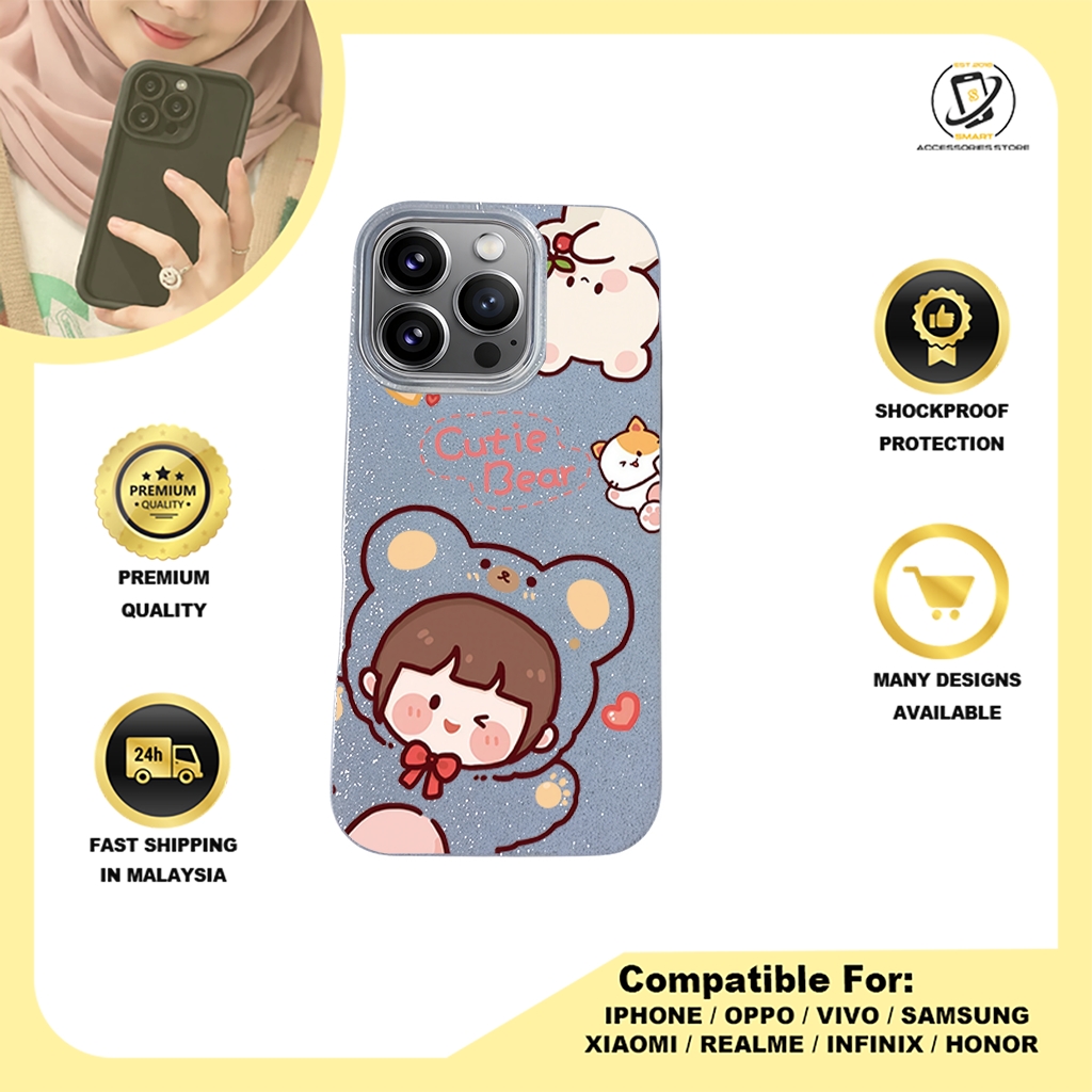 BLING CASE PHONE FOR IPHONE - DESIGN BEAR H