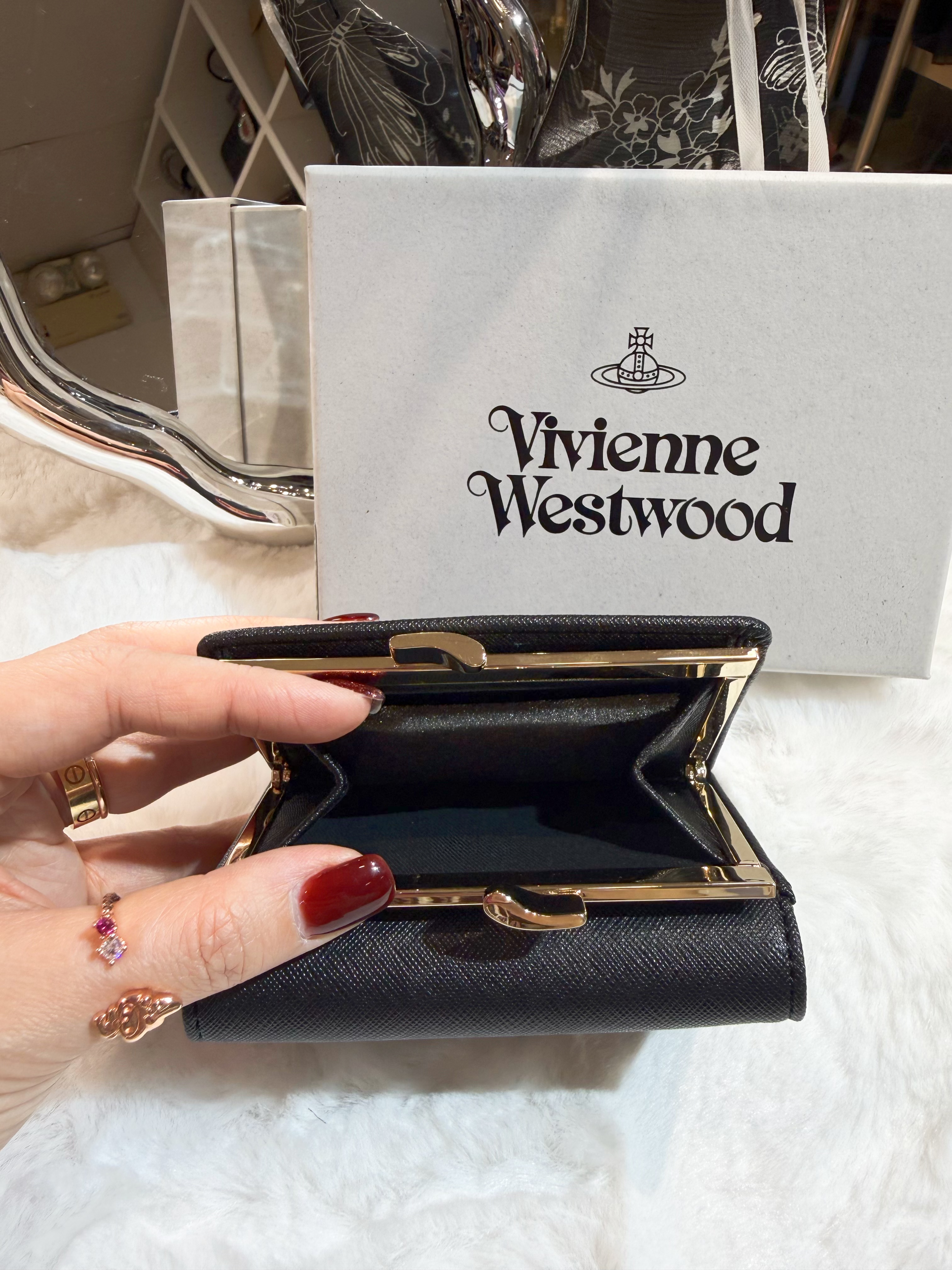 Vivienne Westwood wallet 1311/sf/blk/g