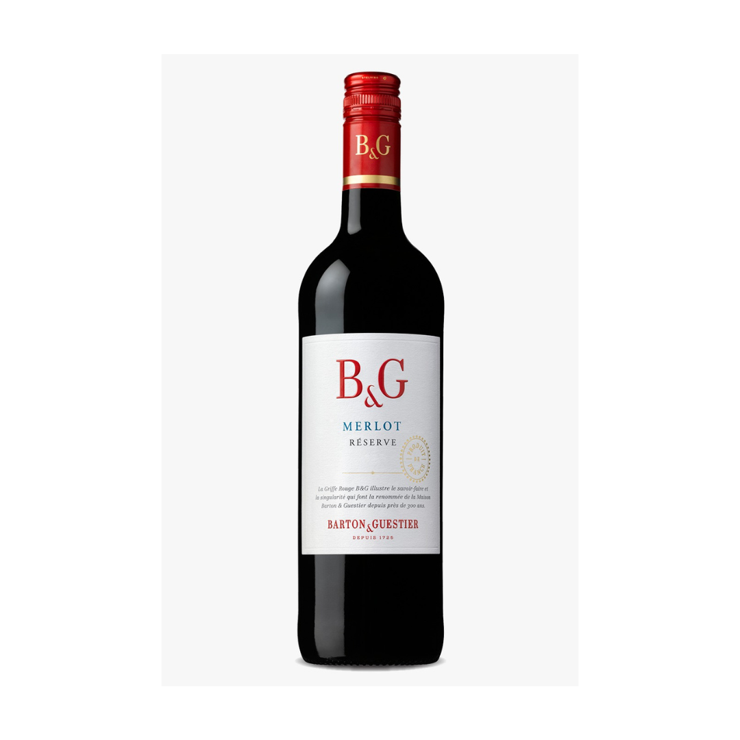 B&G 珍藏系列梅洛法國紅酒 Barton C Guestier Réserve Merlot 2019/20-France 13.5% 750ml