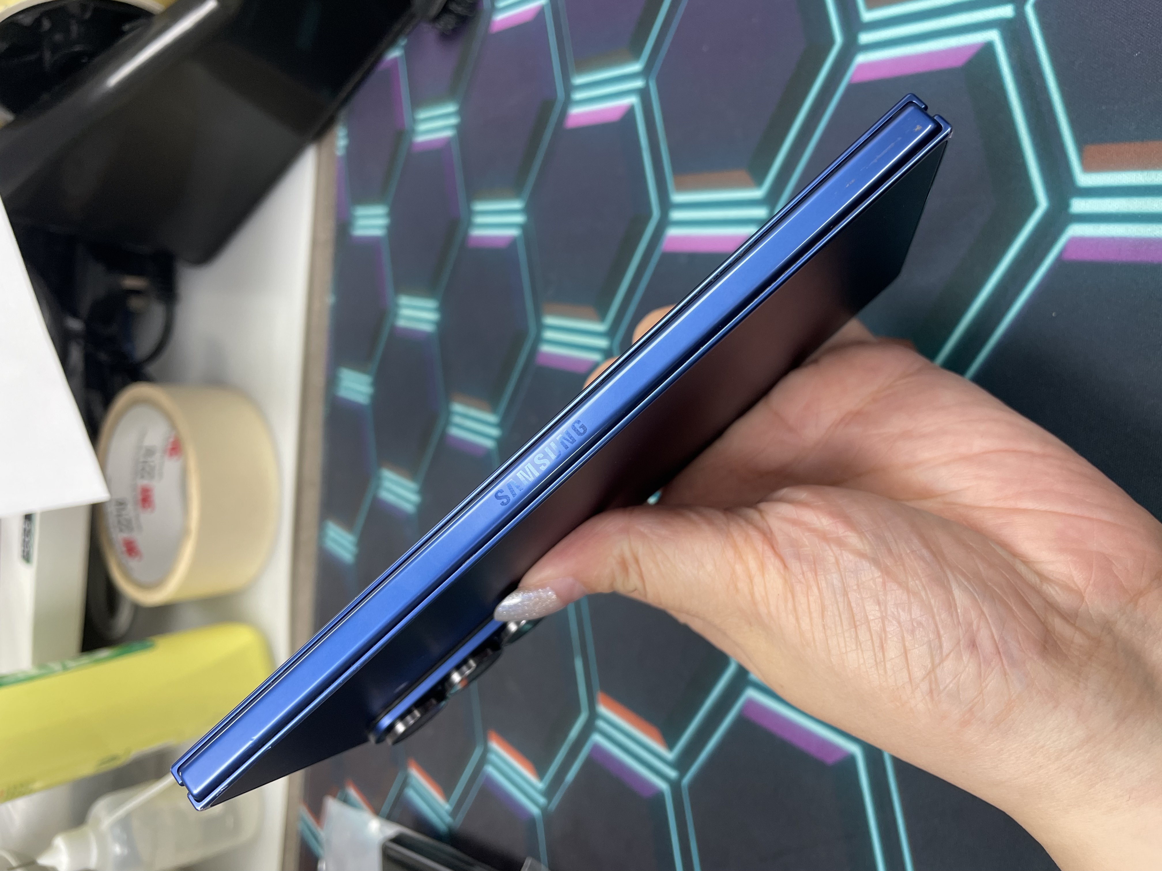 *7257 Galaxy Z Fold 7 勁靚機 12+512GB 藍色 blue