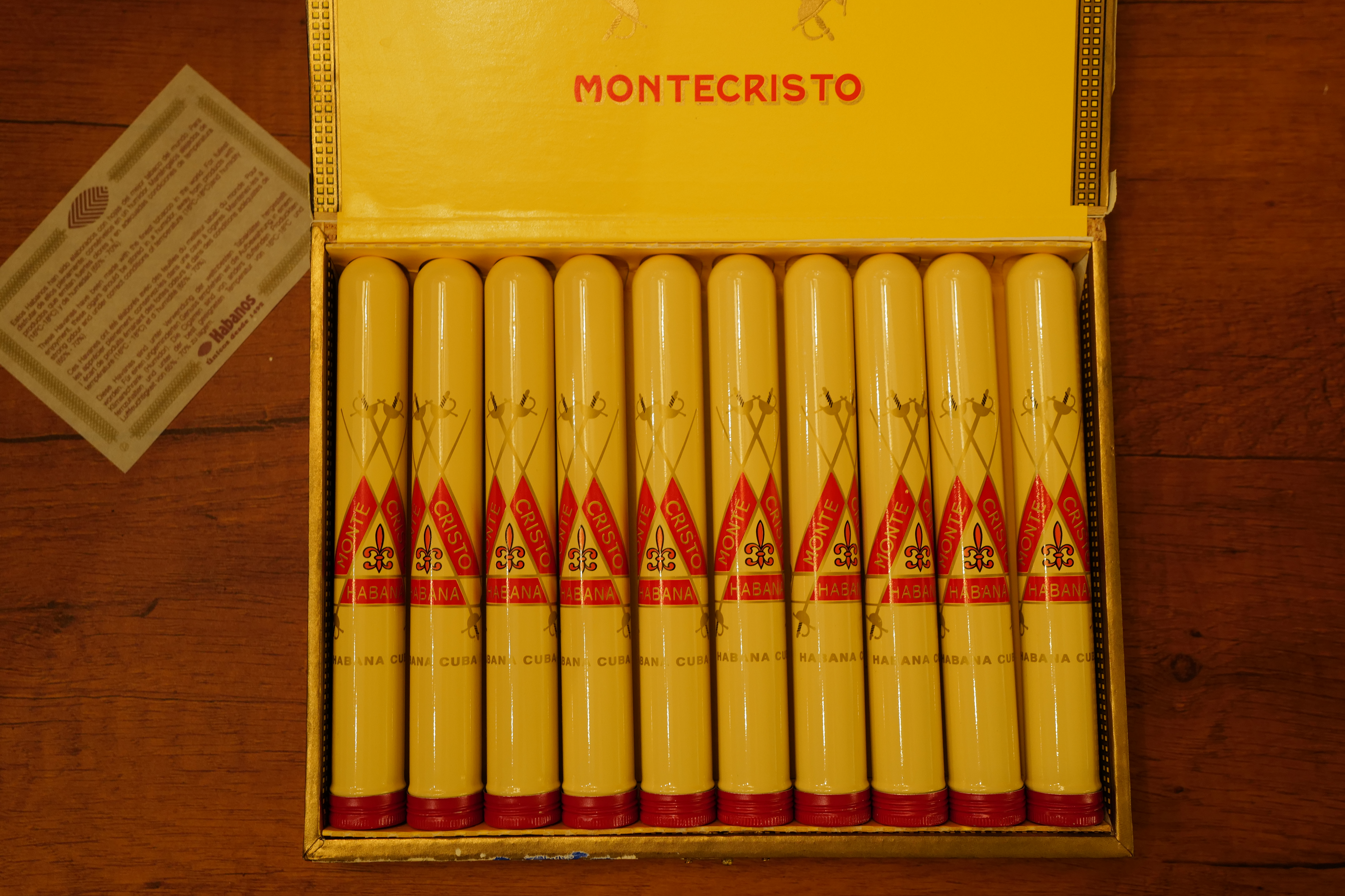 Montecristo Tubos 2005