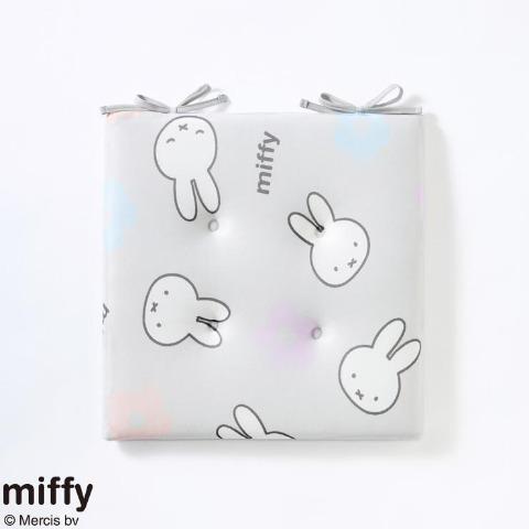 MIFFY 涼感 質地 坐墊 彩色 花花