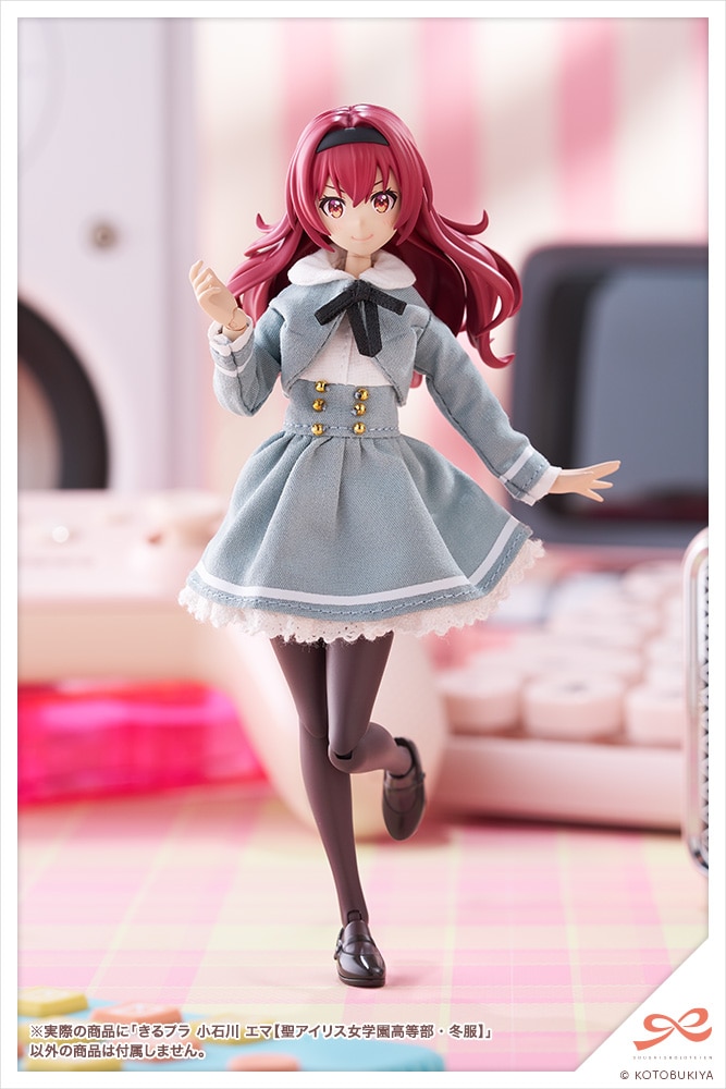 (預訂訂金 $200) (總價 $393) 壽屋 Kotobukiya 創彩少女庭園 小石川艾瑪 [聖愛莉絲金學園高等部‧冬季制服] 模型 (行版) (KO08944) 