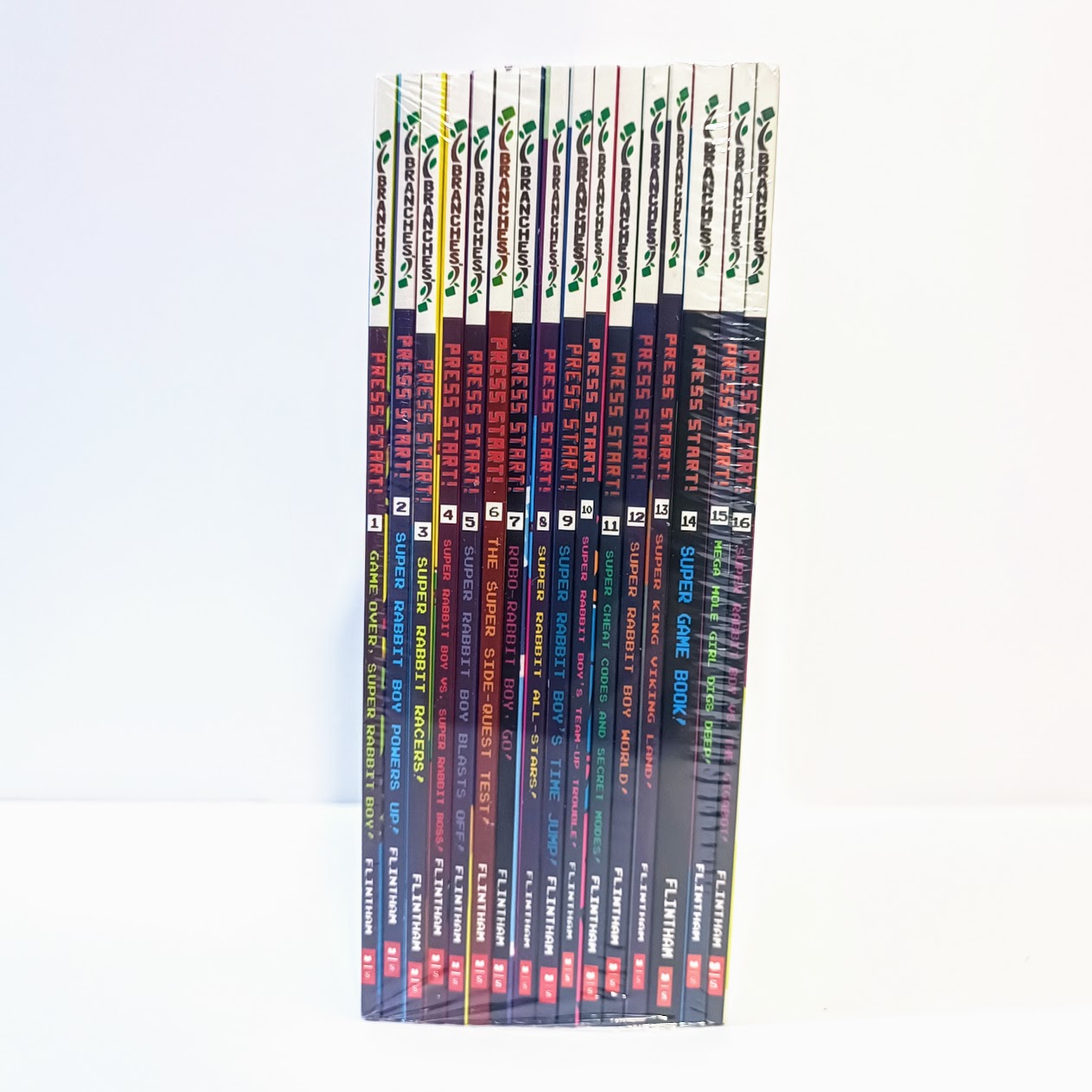 Press Start! Series|  Super Rabbit Boy Powers Up! (1- 16 books)   Branches|S103 