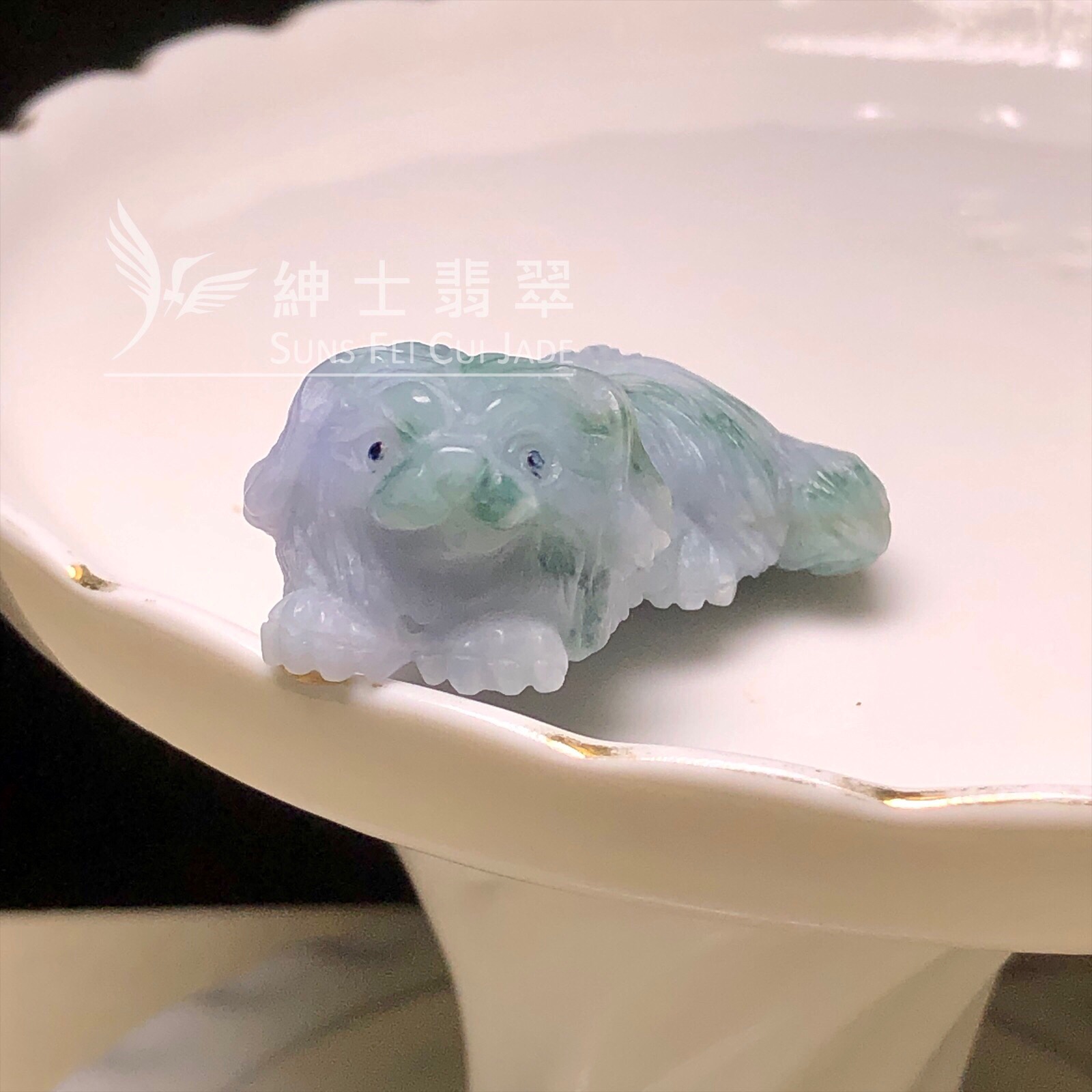 E00216 莫奈小狗擺件