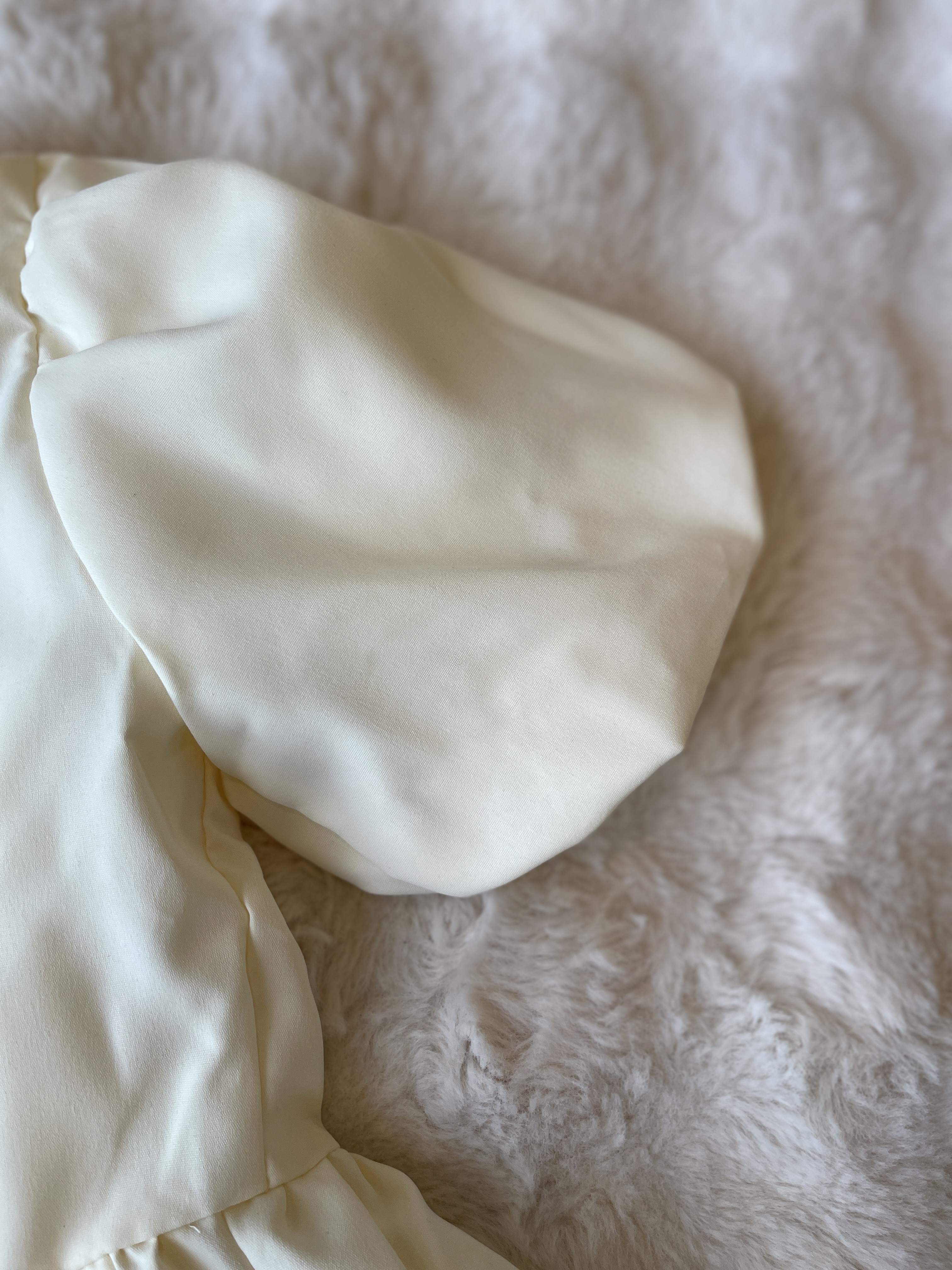 可爱小花花方领泡泡袖上衣