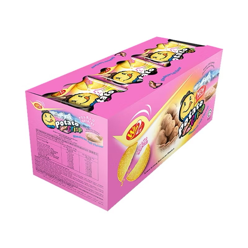 30pcs Win2 Potato Crisp Biskut [Vegetable/BBQ/Tomato/Curry/Sour Cream/Himalayan Salt]