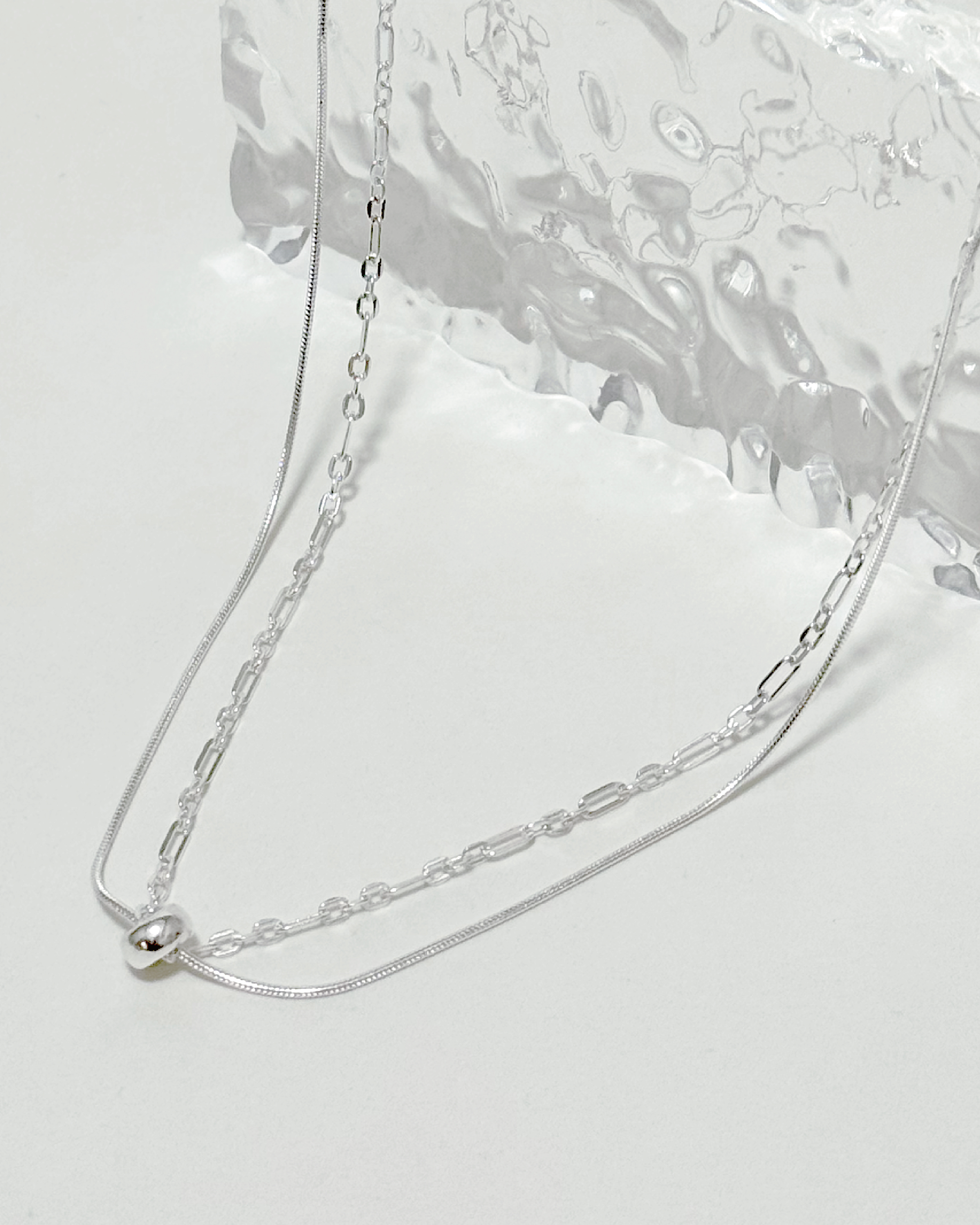 Pure Bead Layered Necklace