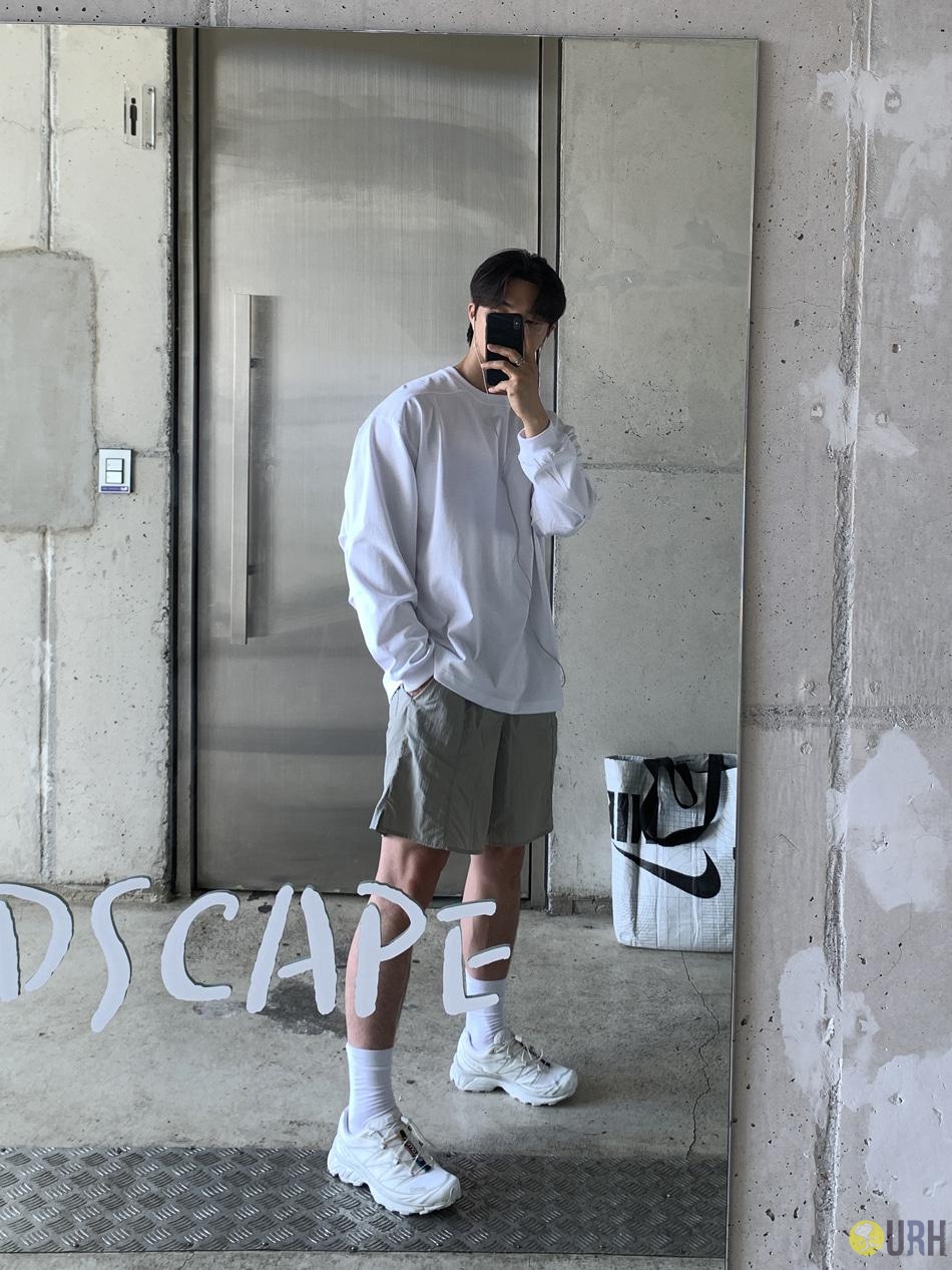 【100%保證韓國直送】Premium Supima 高級棉質微氣球袖寬版長袖Tee 👕 [5 color] RL115005