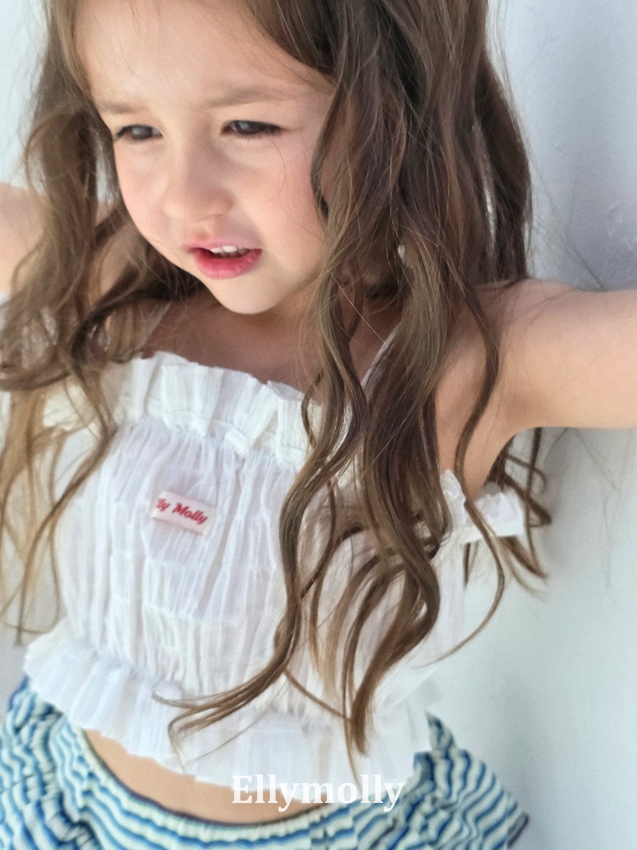 Ellymolly | popcorn bustier (white color)