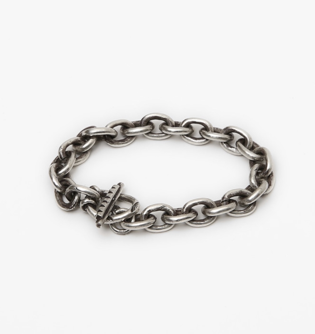 Stud bar chain bracelet
