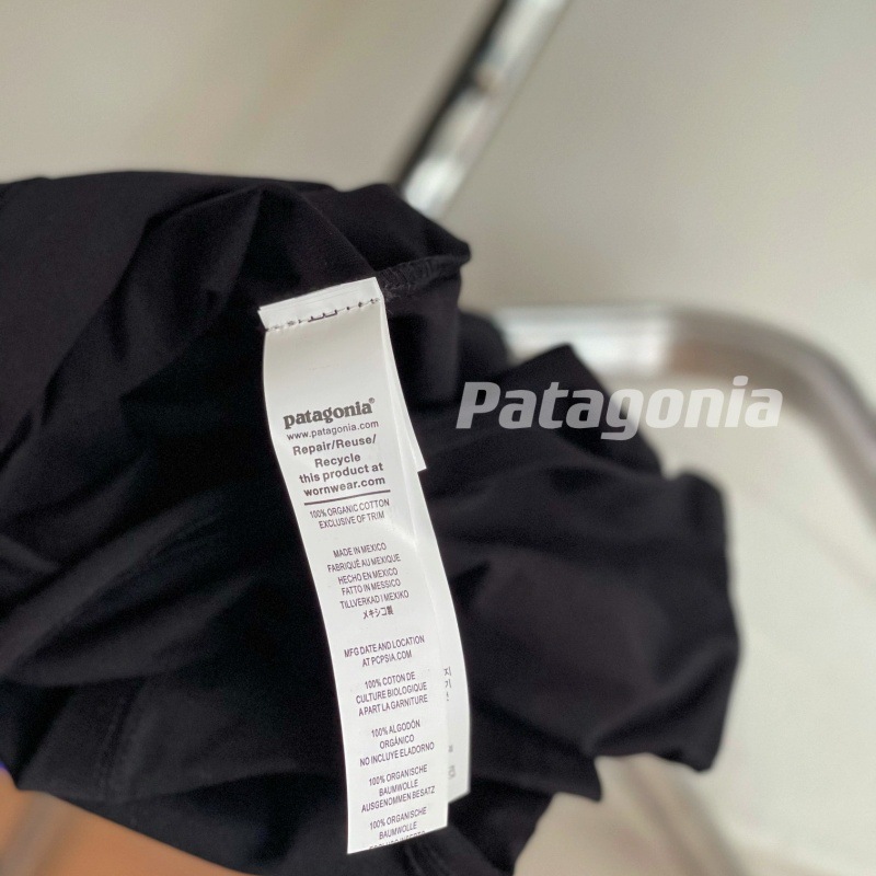 預訂 Pata gonia 經典款男女情侶環保Organic 短袖Tee