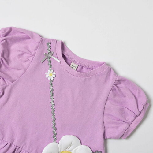 🆕【⭐訂購⭐】🌀 🇯🇵 日本直送 立體花朵🌼手袋剪裁 泡泡袖 上衣［2款選］ 🌀[ELDA-0084][260509]