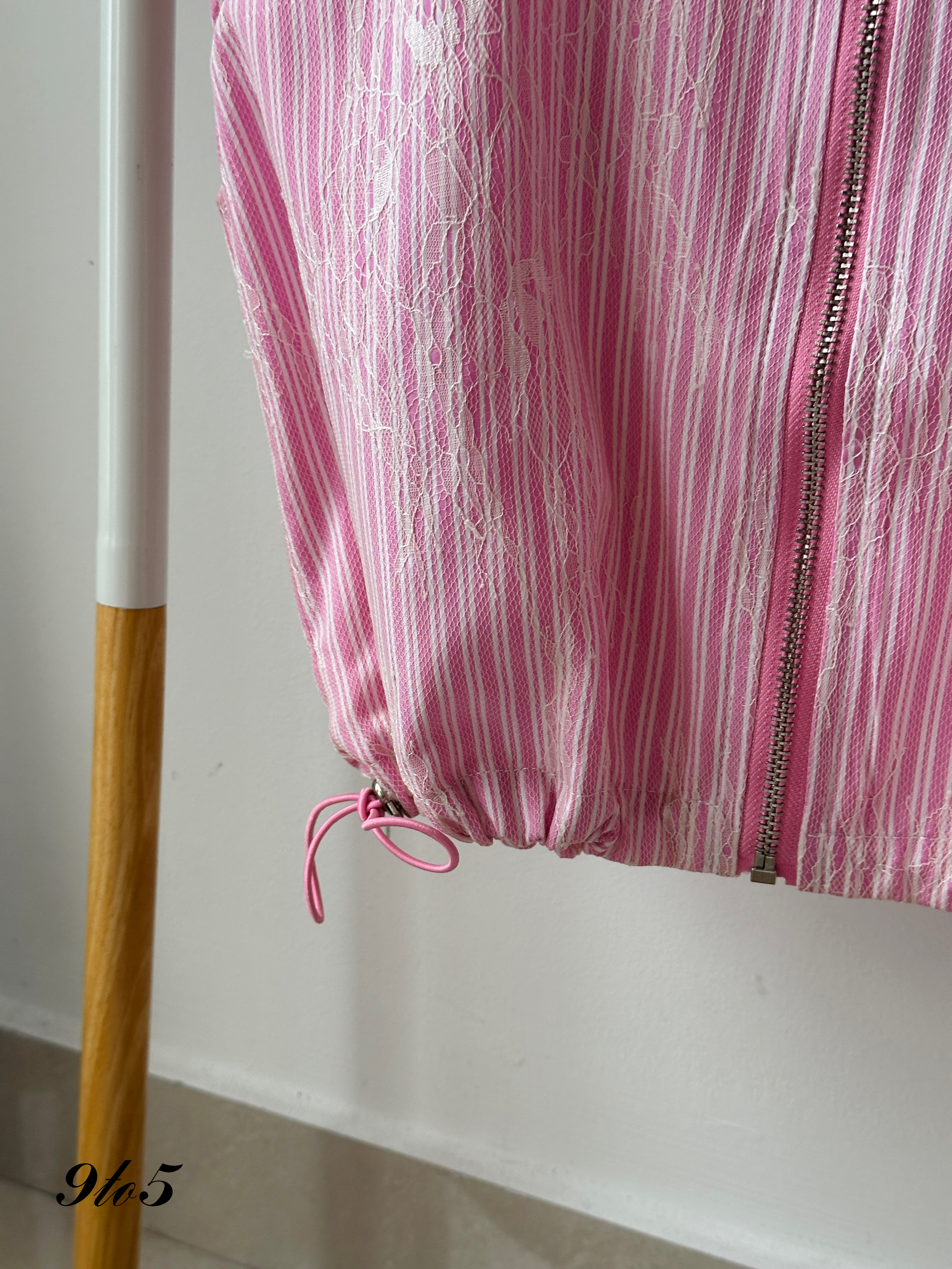 T3957 Cape Sleeve Stripe Top - 3 Colors