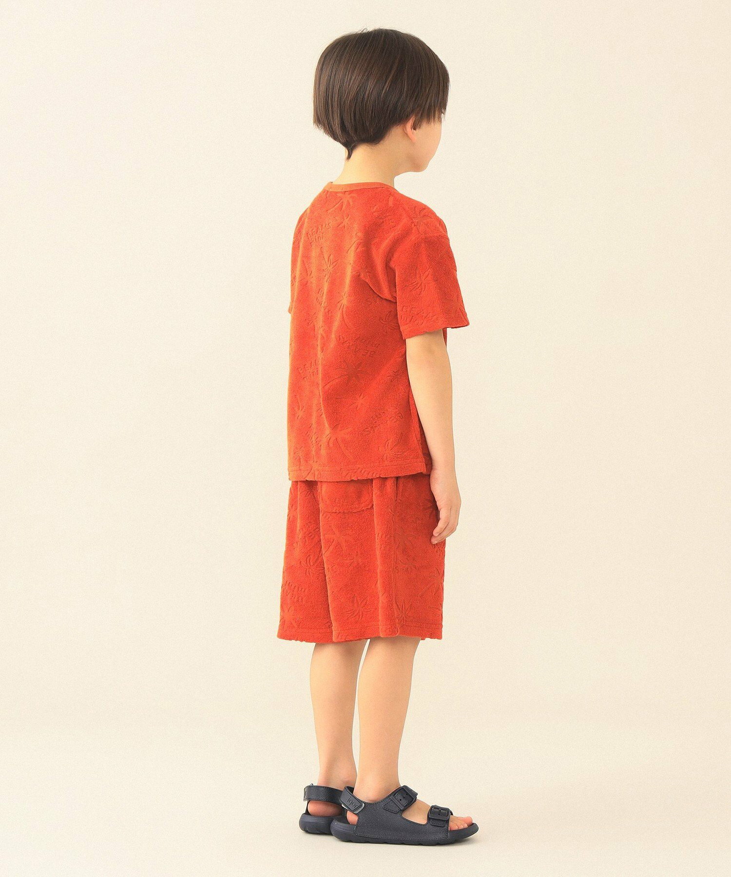 🆕【⭐訂購⭐】🇯🇵 日本直送 🌀🇯🇵 日本直送🇯🇵 #BEAMS mini 棕櫚樹暗紋 絨面毛巾布料 短褲［3款選］🌀 [ELCA-0113][260331]