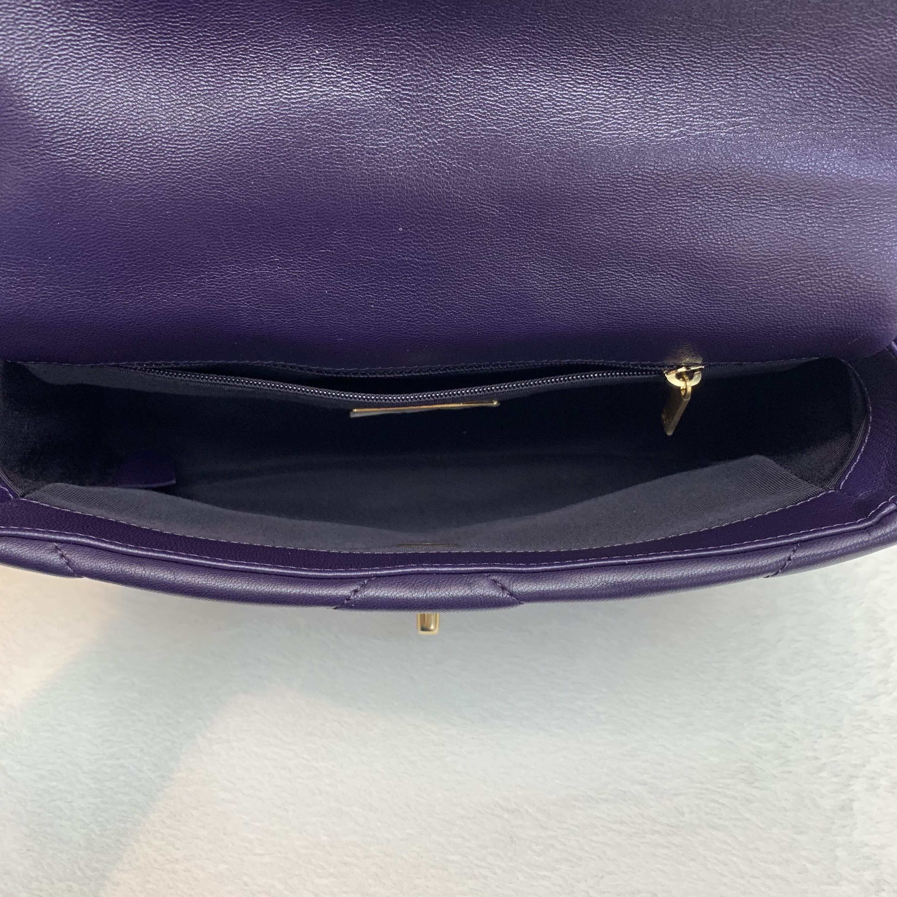 罕有近三折❤️‍🔥Chanel 19bag 紫色金銀