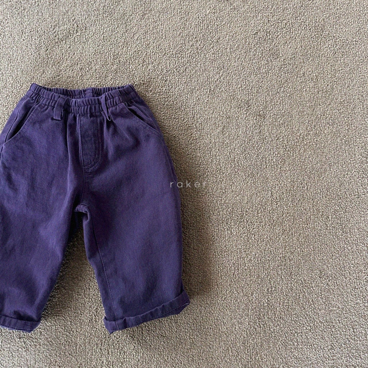 Raker | Mini-Mini Cotton Pants