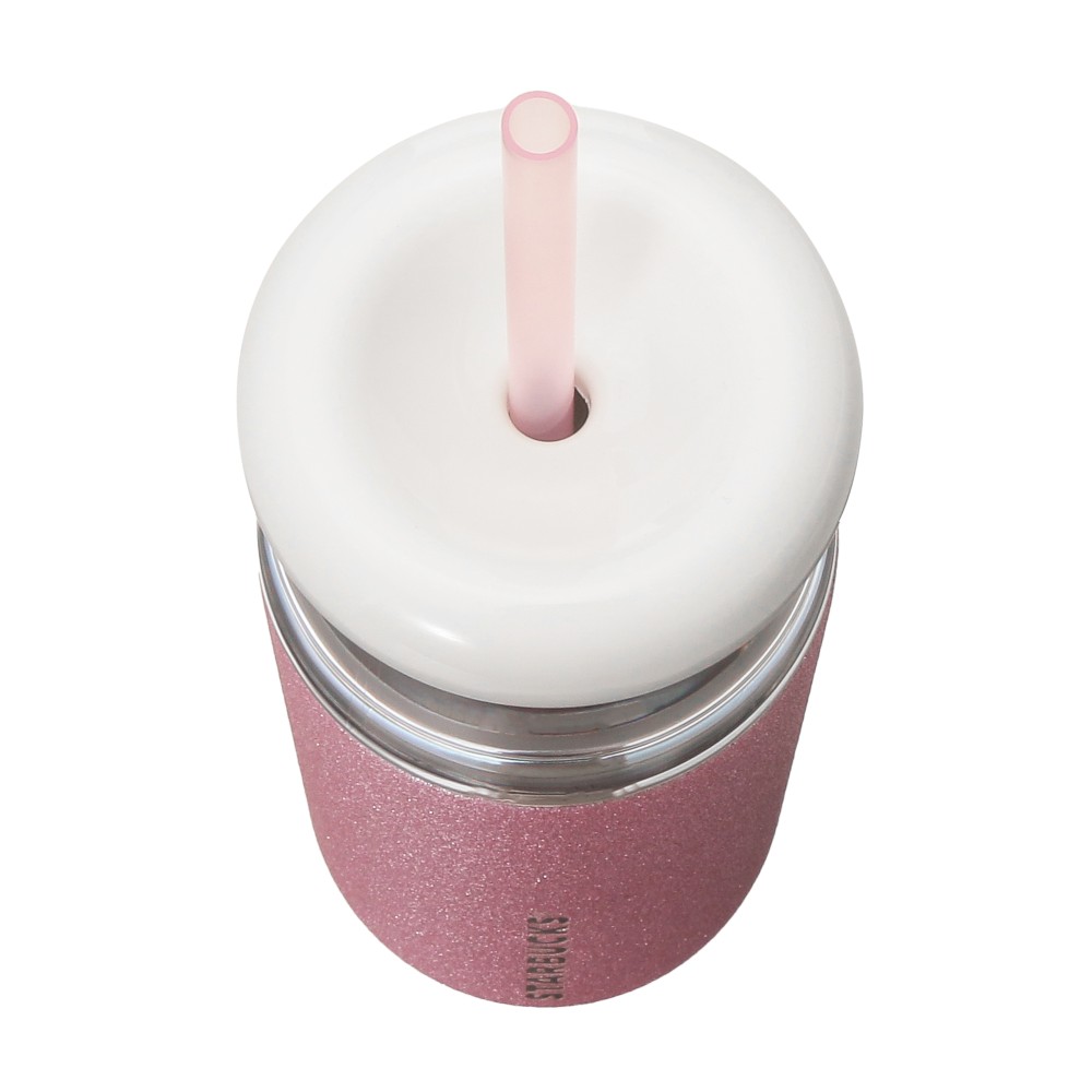 《日本🇯🇵 STARBUCKS 2026 Feel the Breeze 限定系列》閃亮粉紅不鏽鋼冷飲杯 503ml