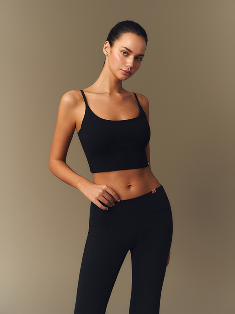 【莫代爾絲滑Bra Top】預購_Soft Cross Bra Top by Grandeline